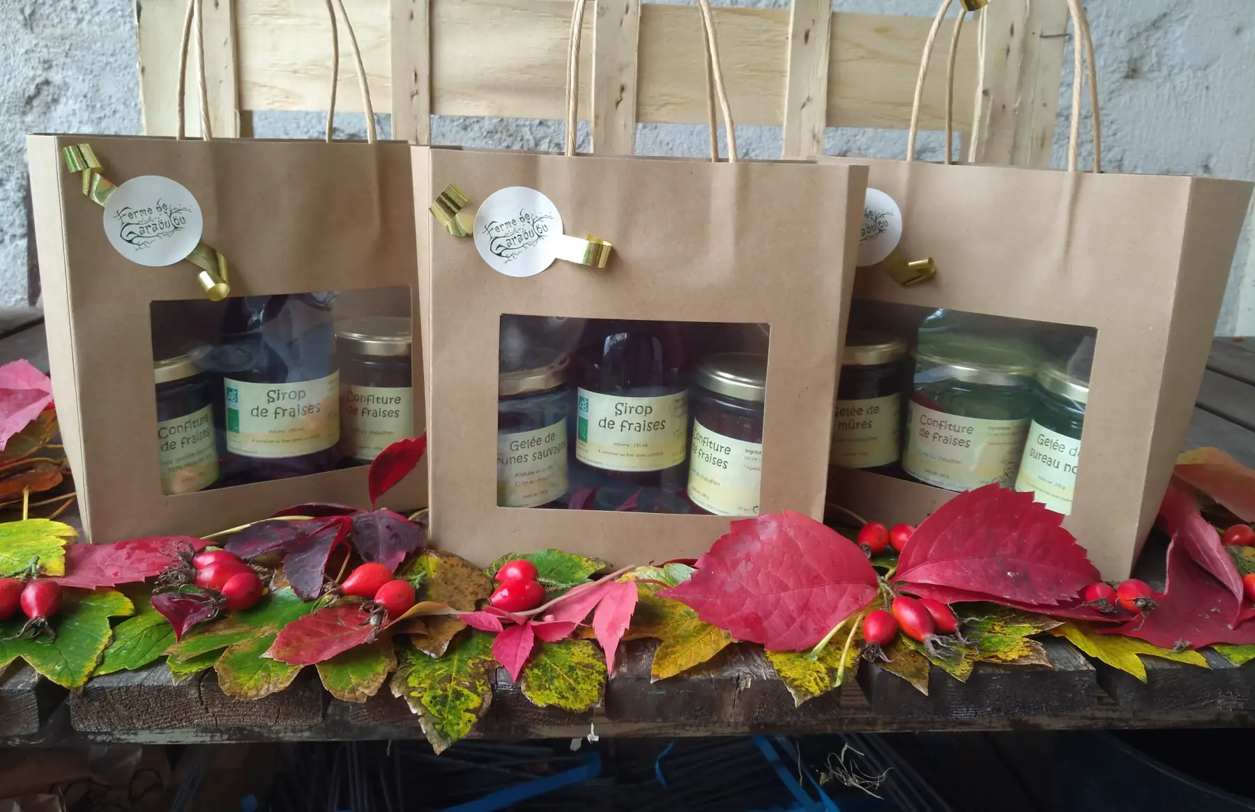 Pochette cadeau à composer