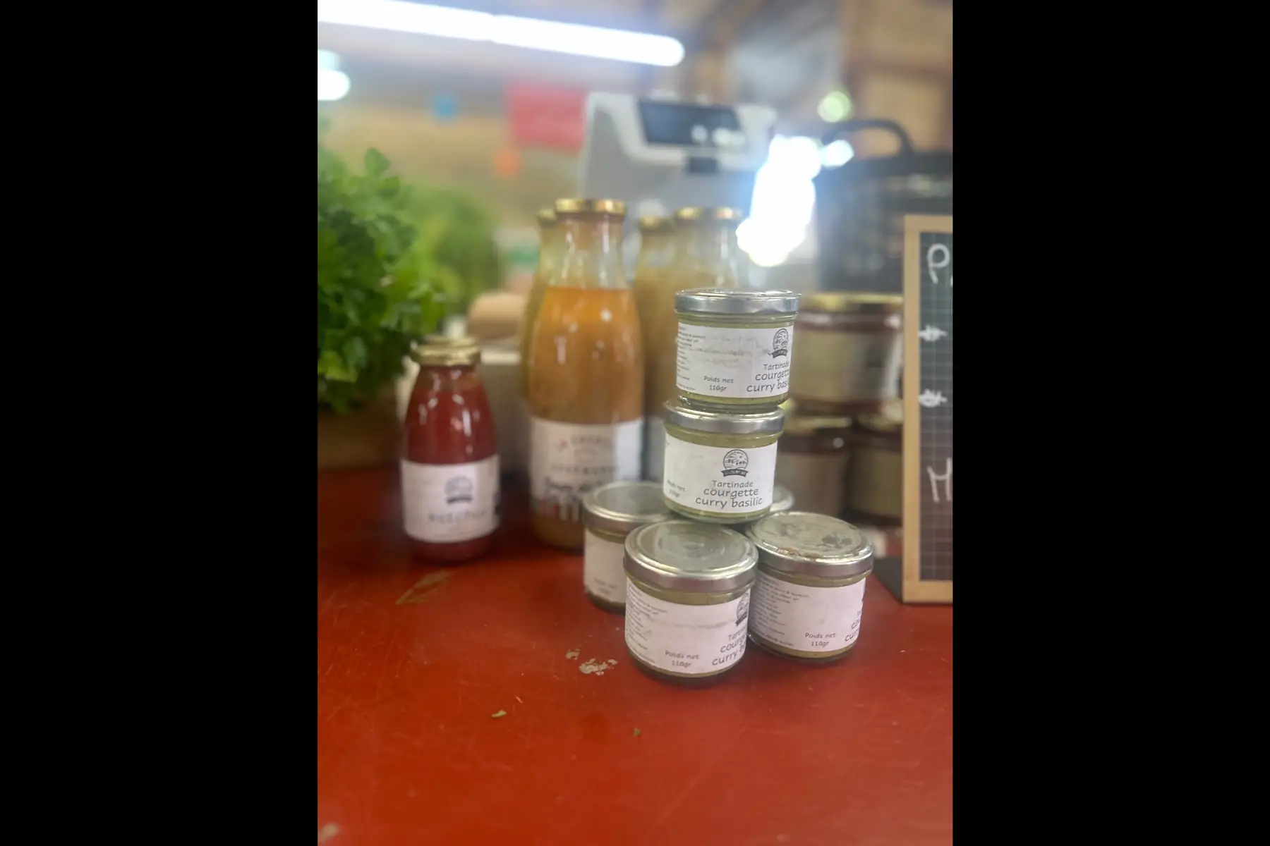 Tartinade courgette curry basilic 250g AB