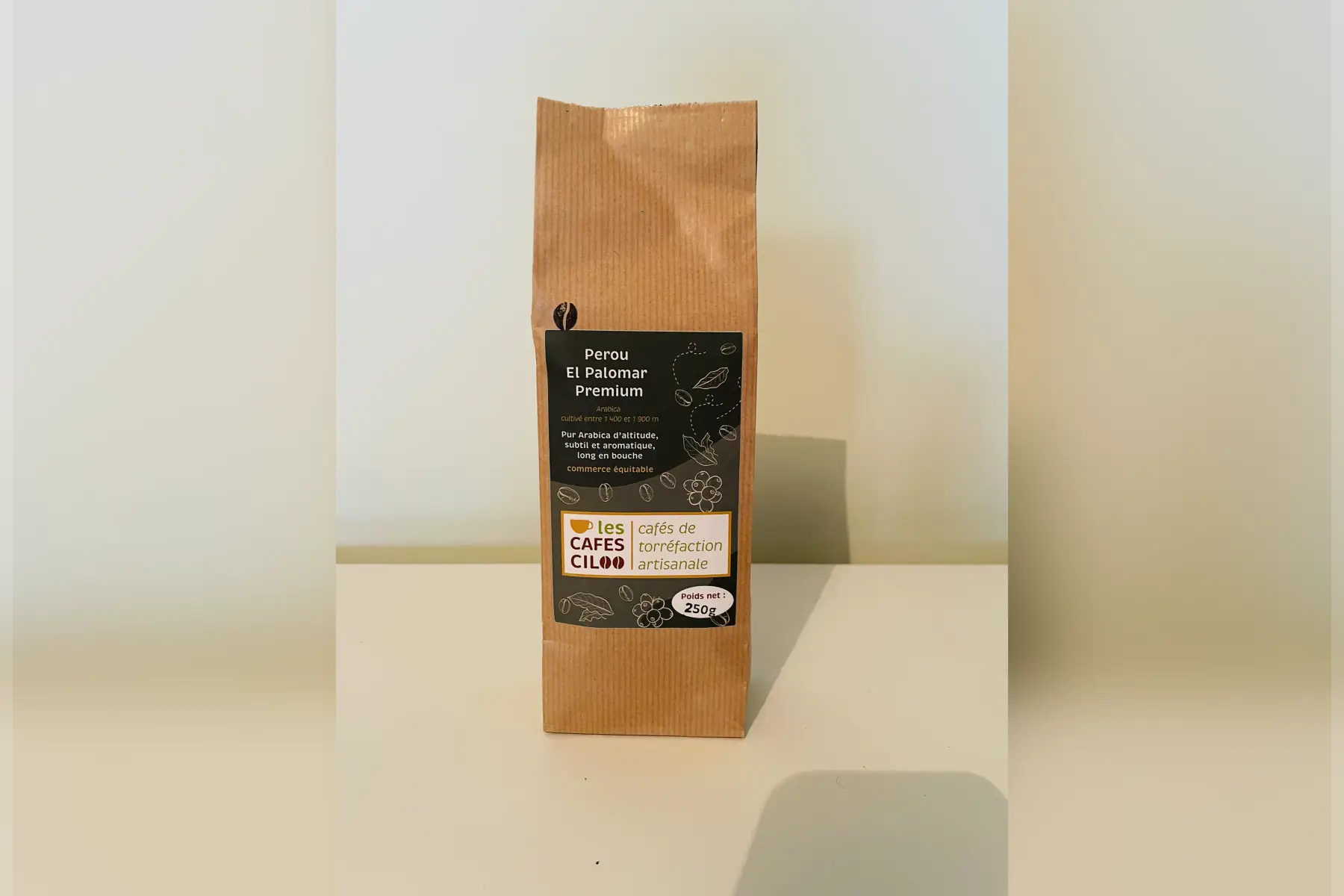 Café du Perou Bio et équitable - Café moulu