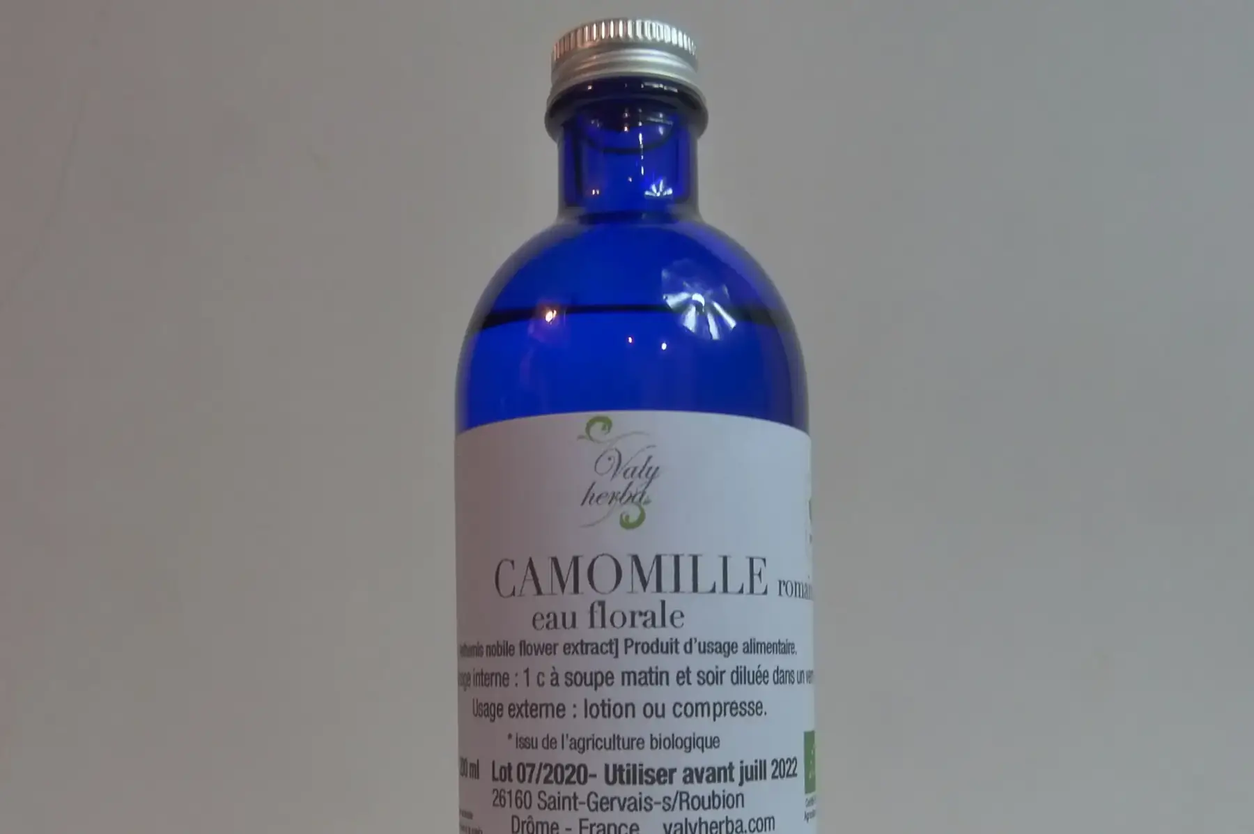 Camomille romaine eau florale