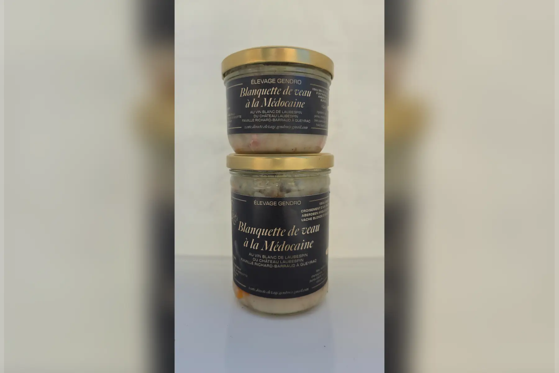 Pot de Blanquette de veau à la Médocaine