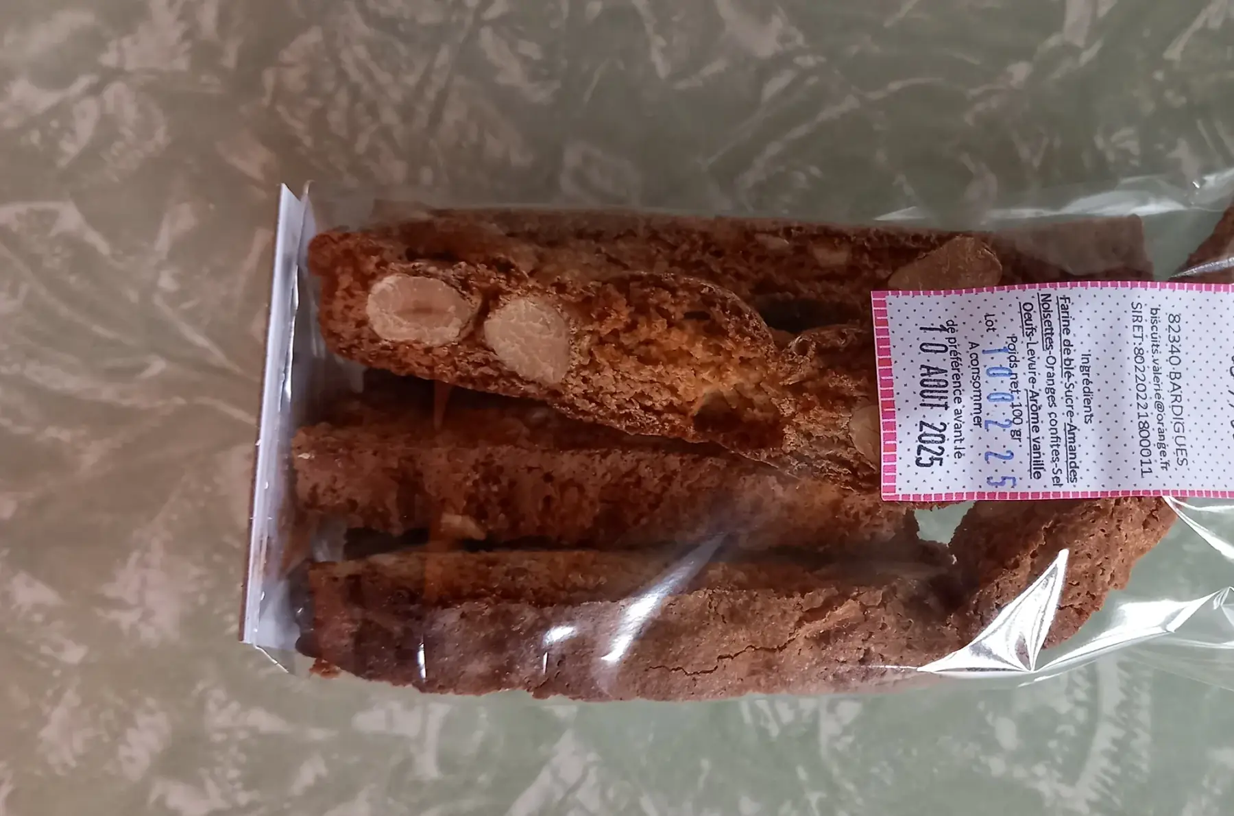 croquants noisettes amandes