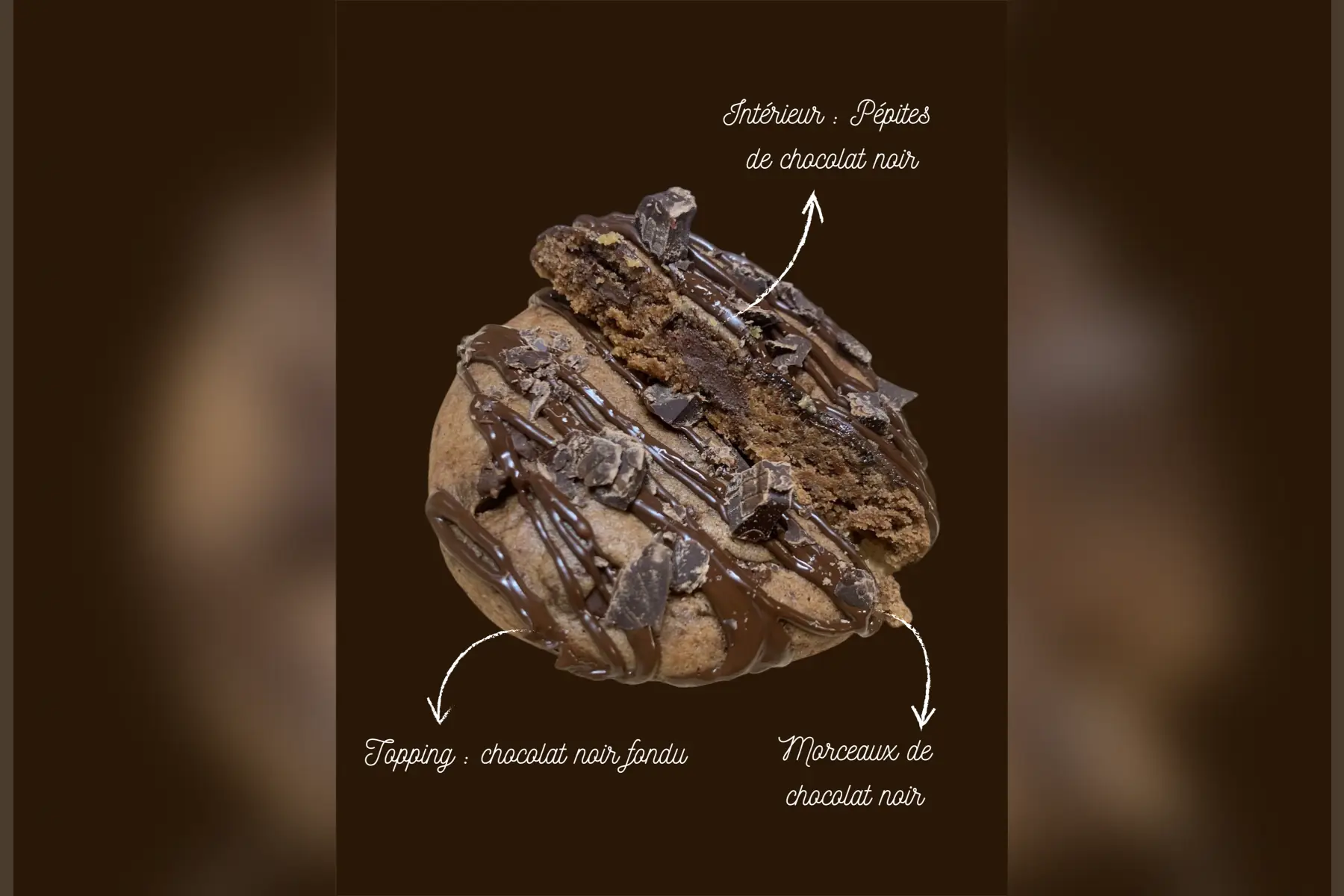 Cookie tout chocolat