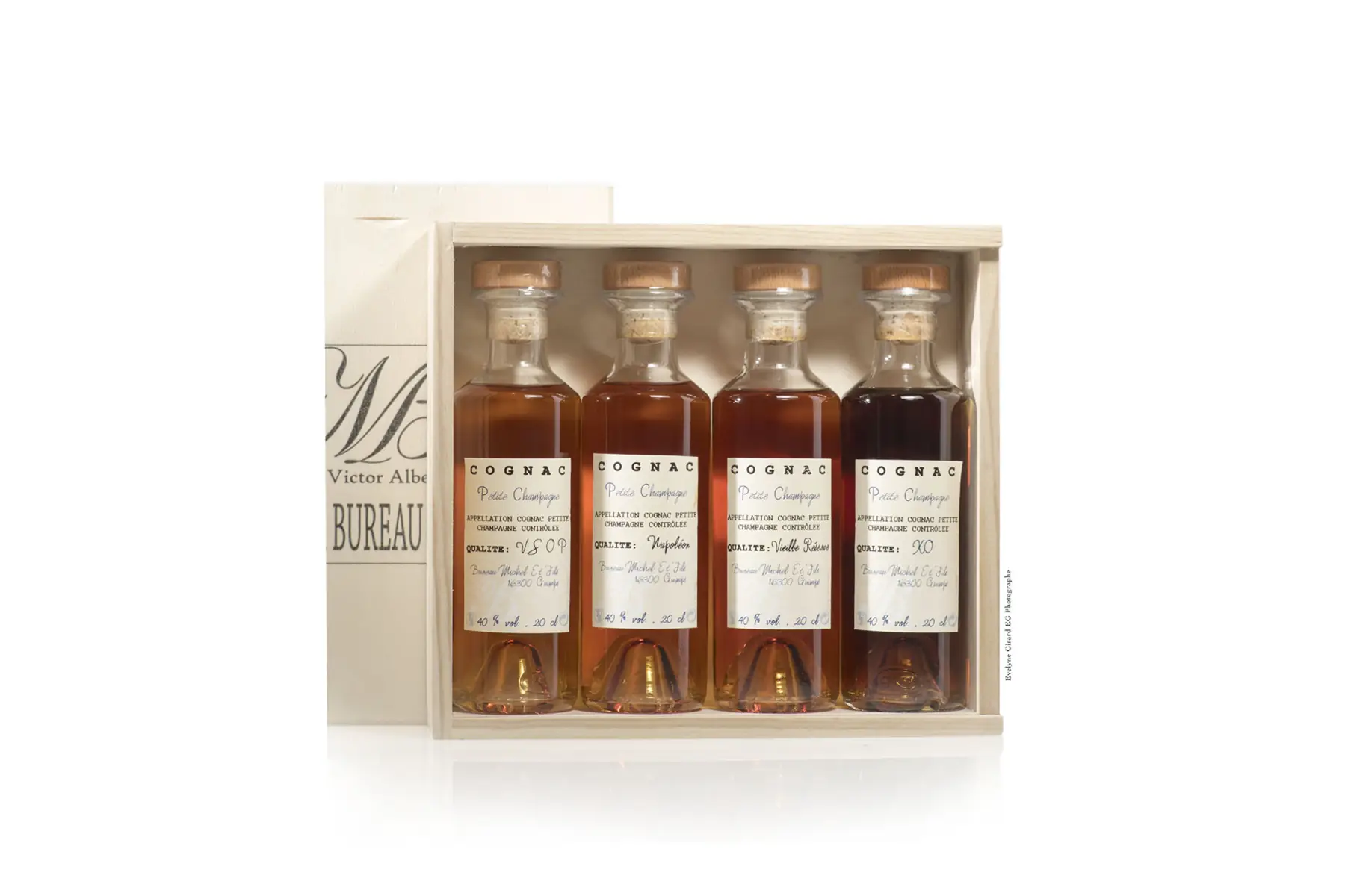 Coffret 4 Cognacs, 4 Plaisirs - Maison Beaulandry