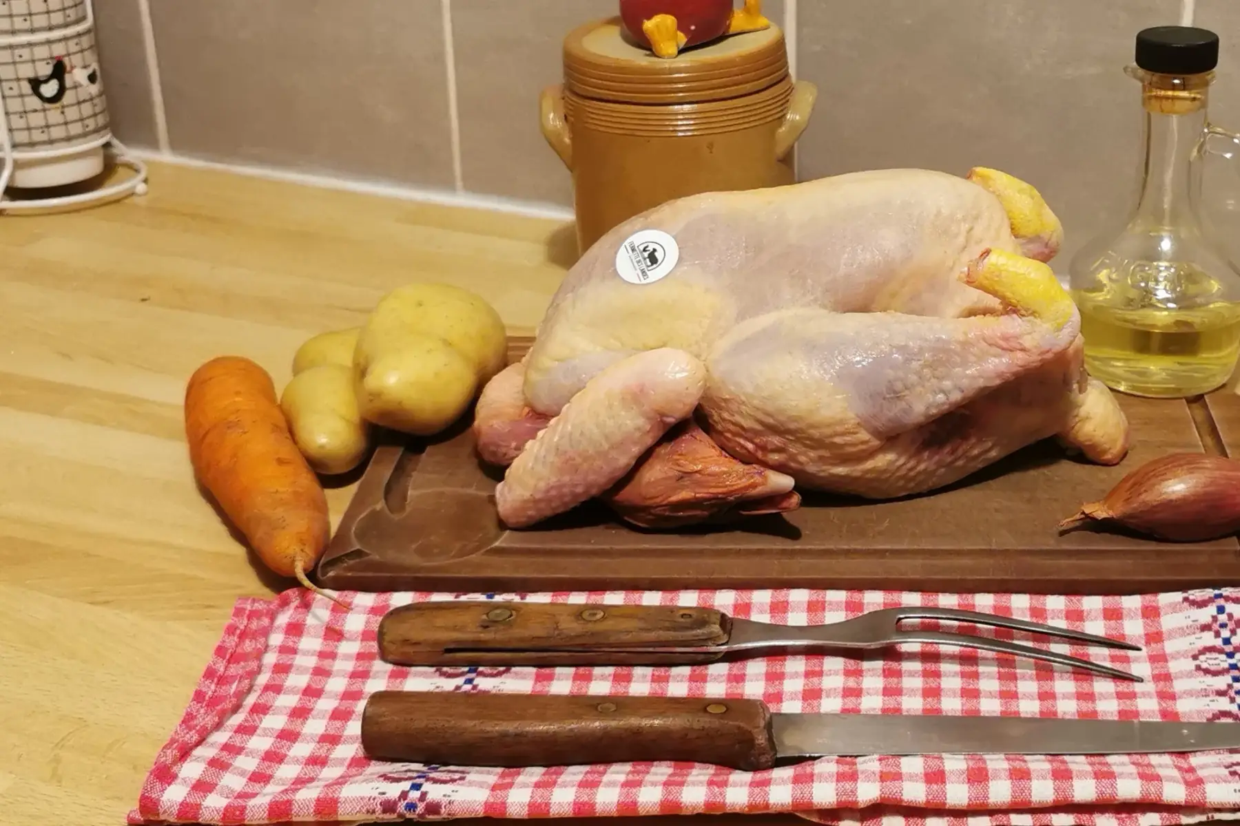 Chapon De Noël 19,95 €/kg