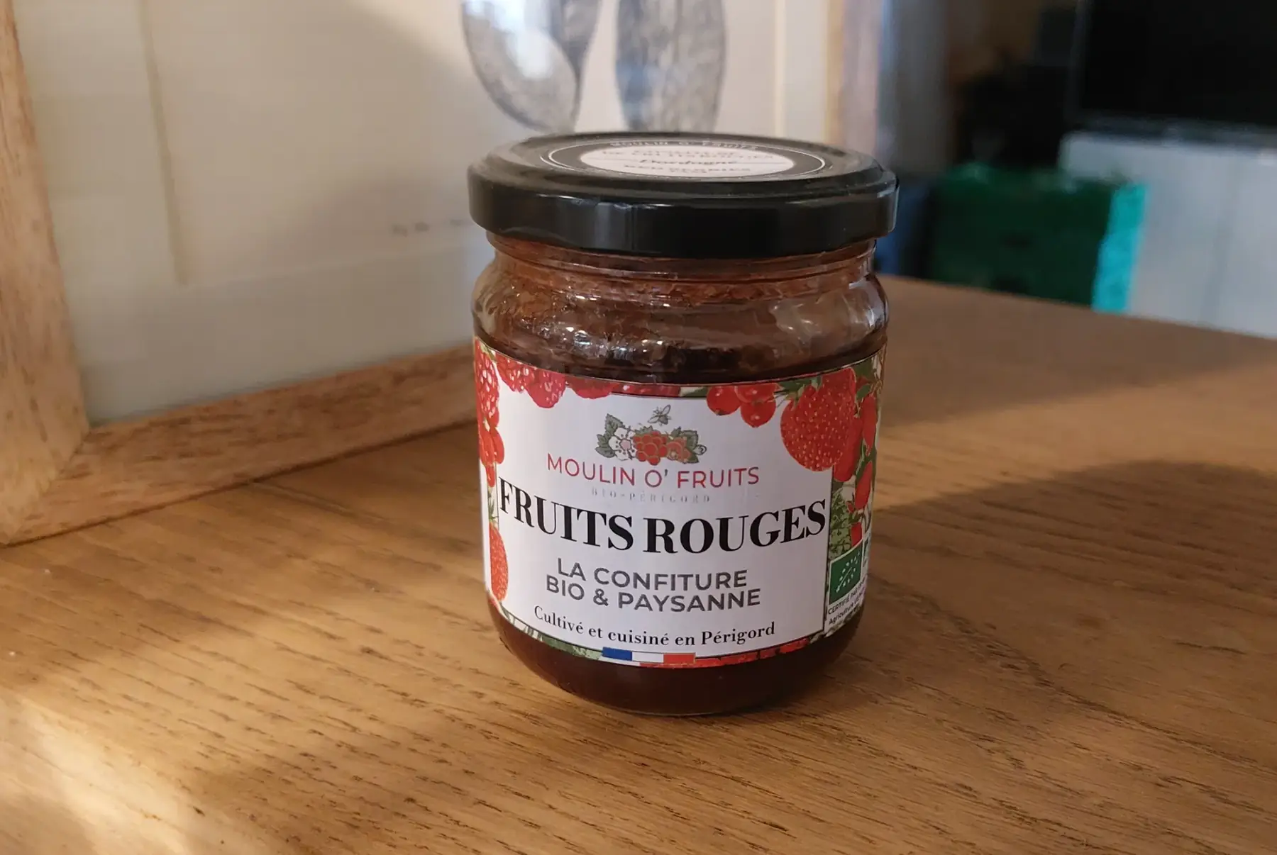 Confiture Fruits Rouges Bio - sans pépins