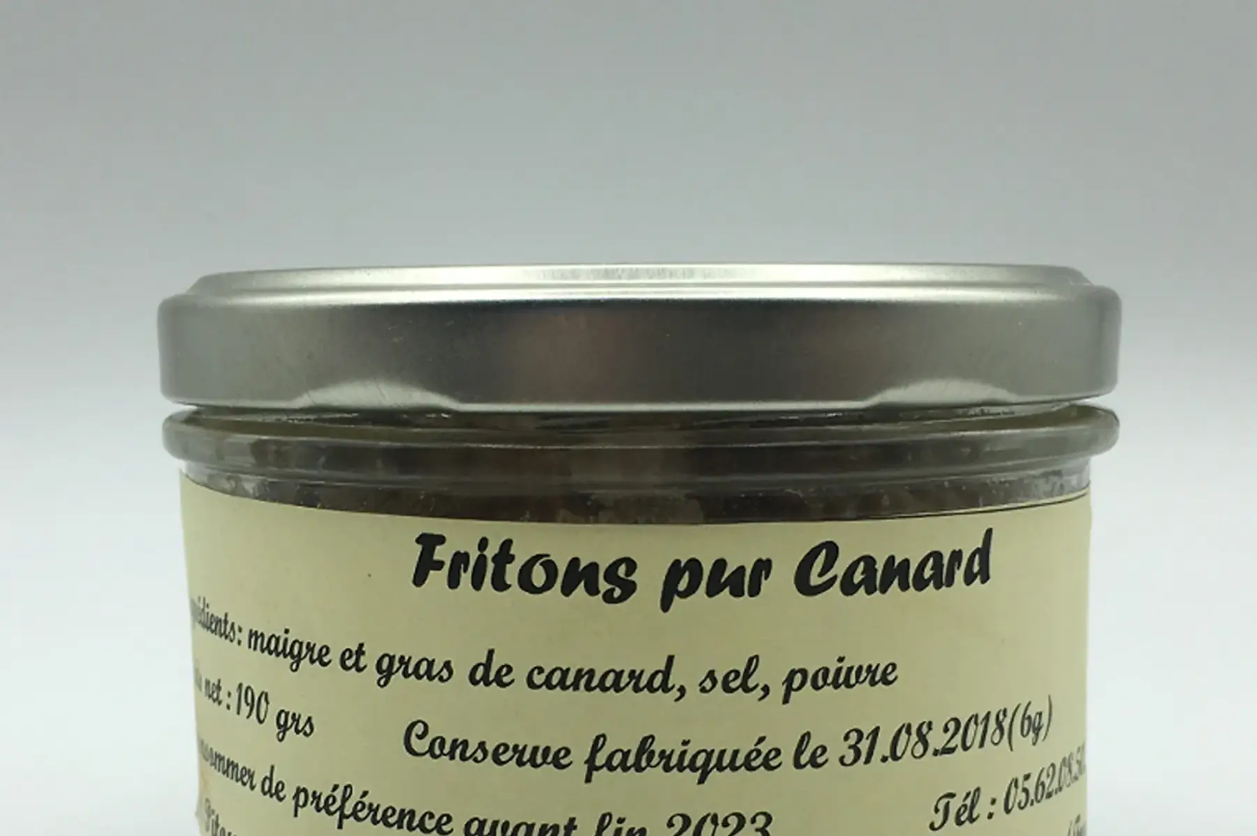 friton pur canard 190 g