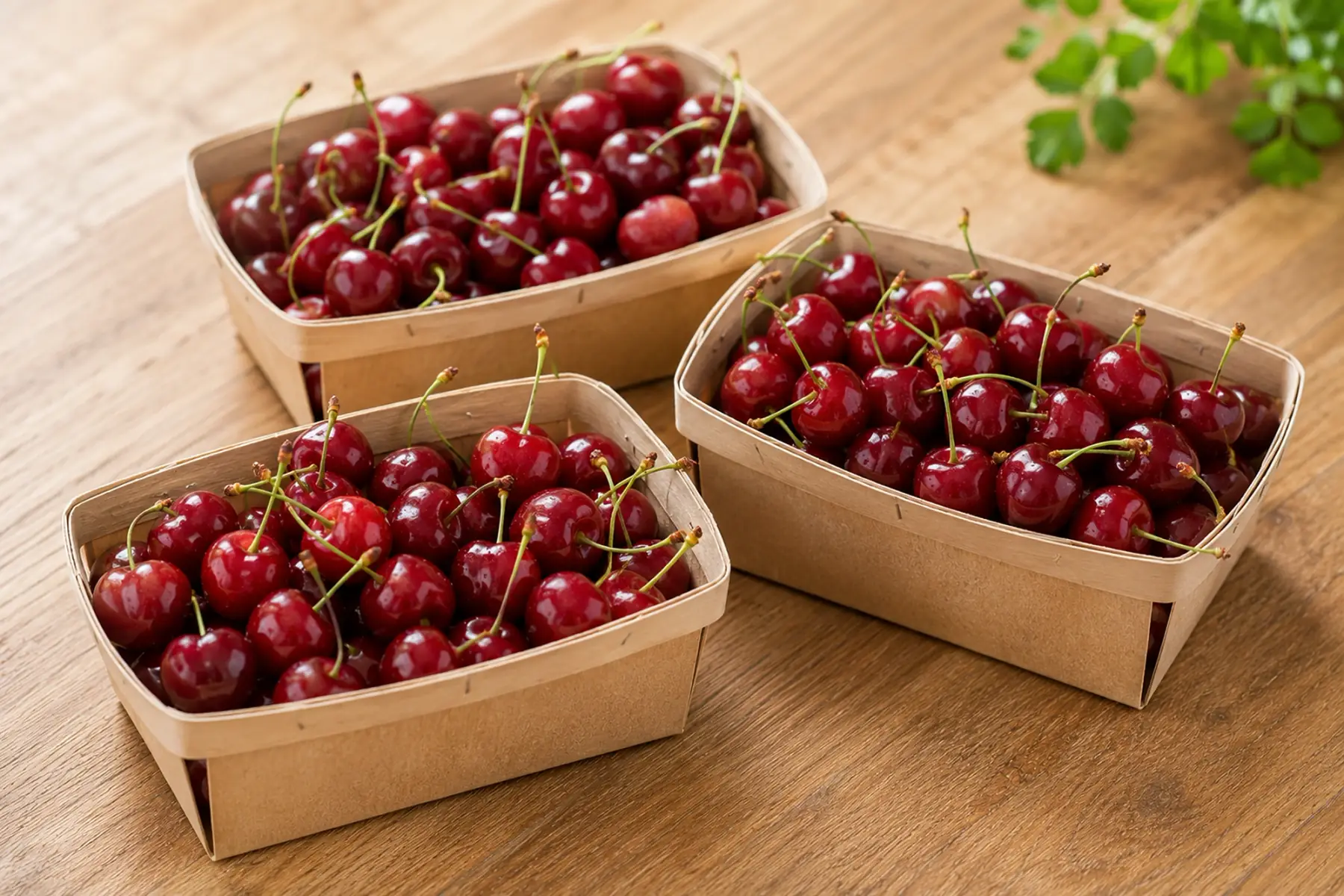 Cerises rouges