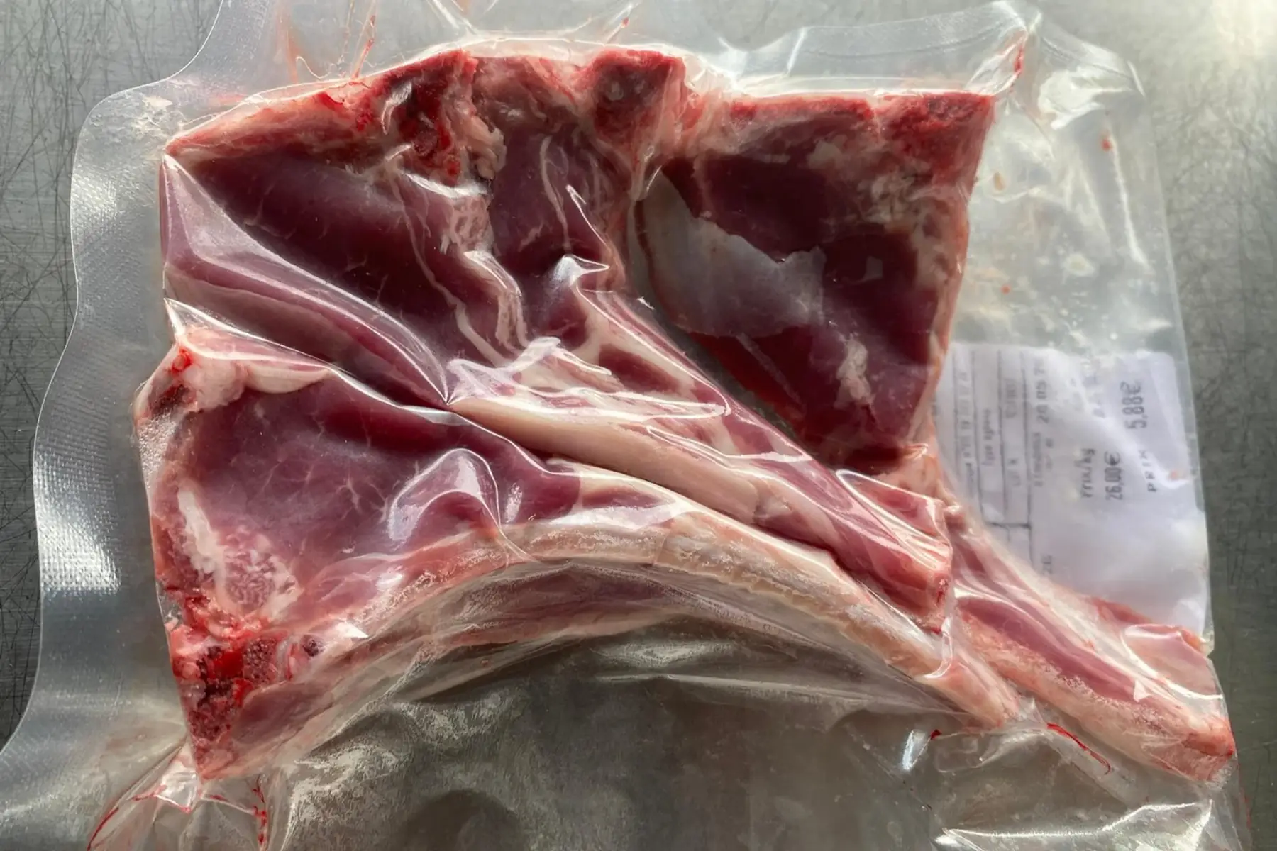 4 côtelettes d'agneau