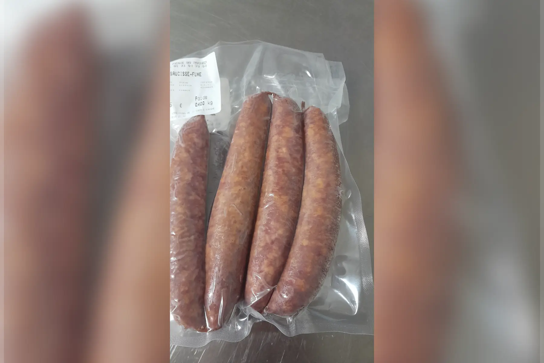 Saucisses fumé x 4