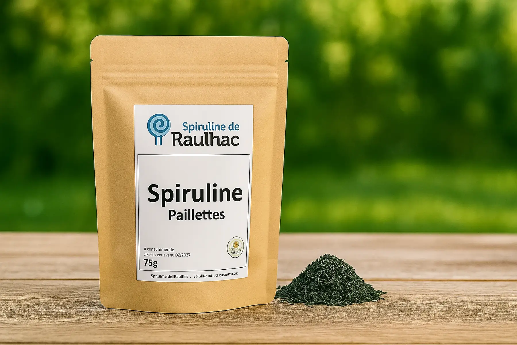 Spiruline en Paillettes 75g