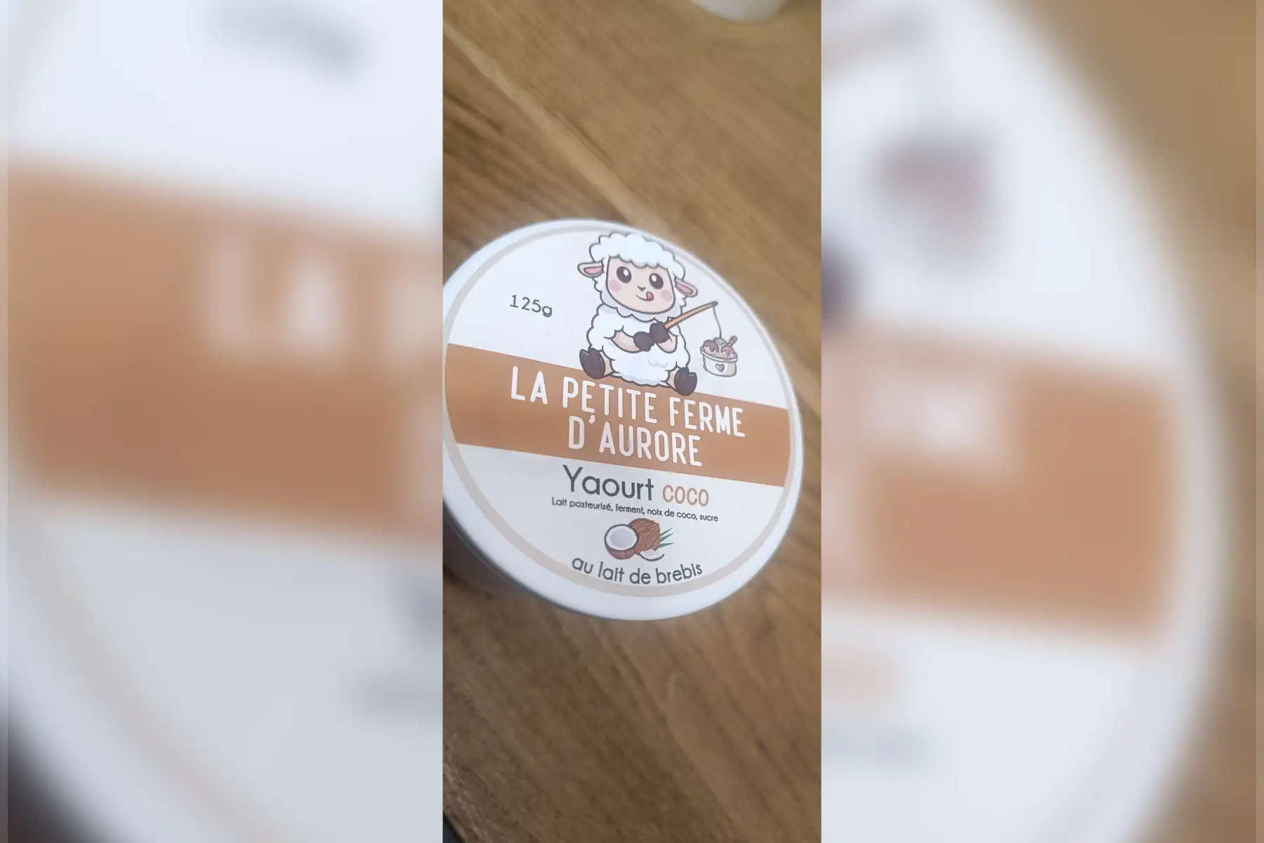 Yaourt à la noix de coco