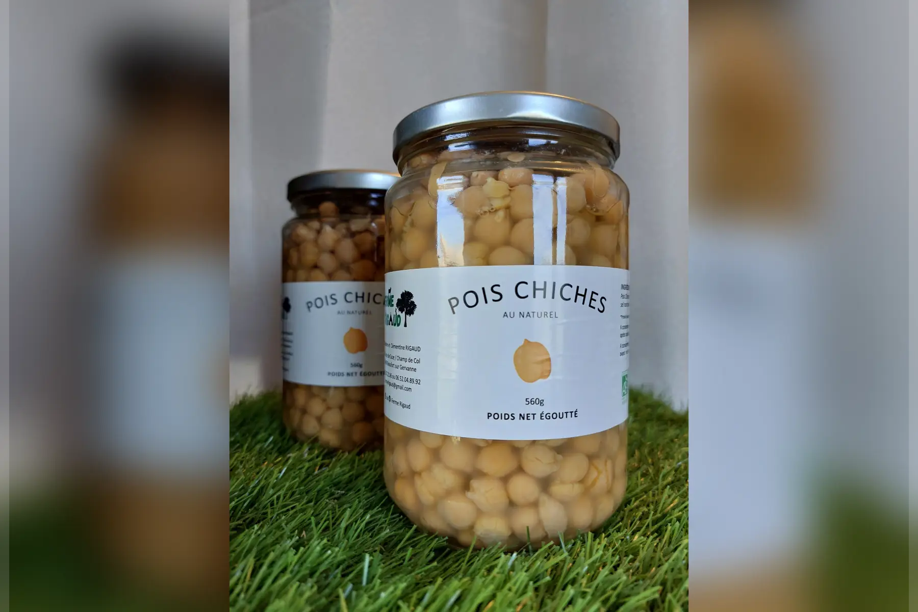 Pois Chiches au Naturel 560g