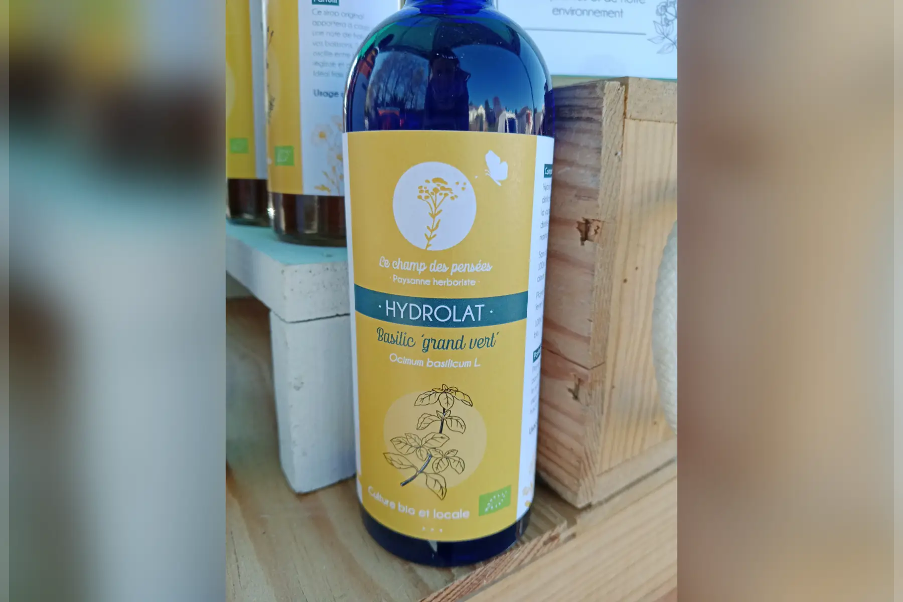 Hydrolat de basilic vert