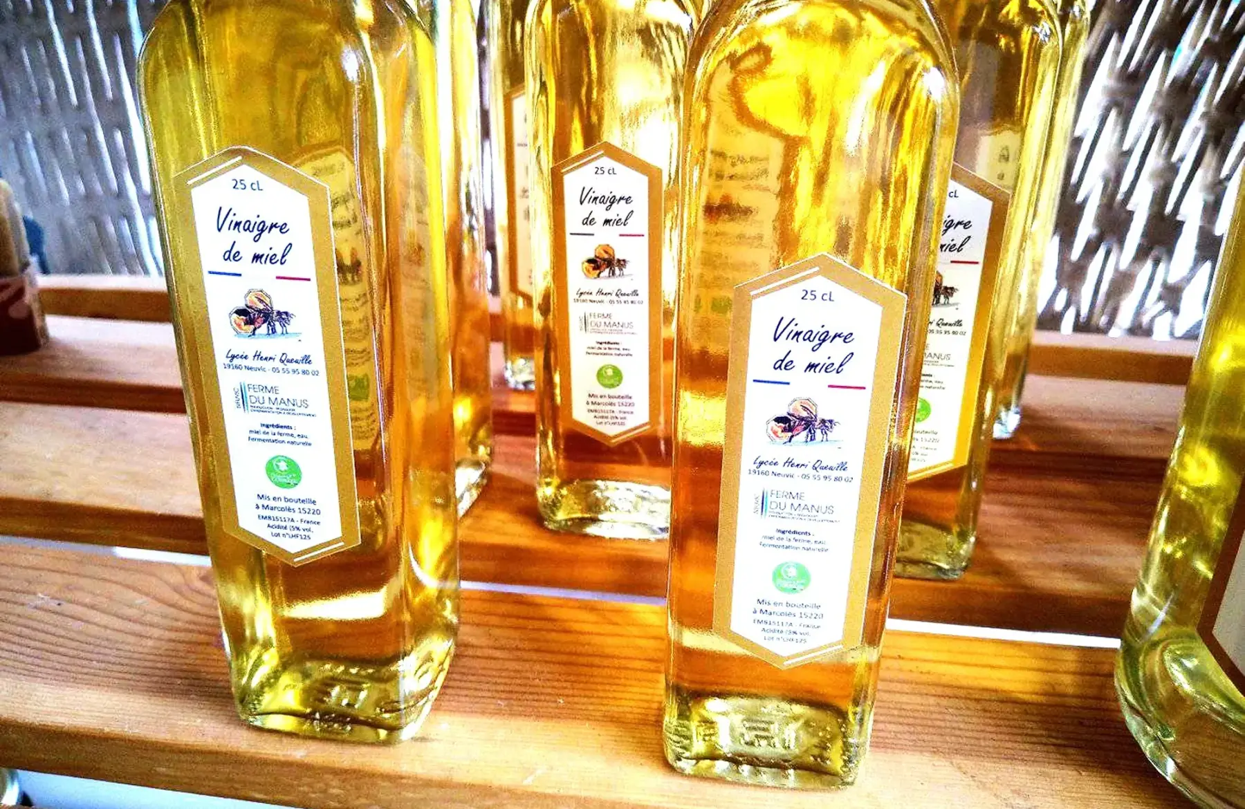 Vinaigre de miel 25cL