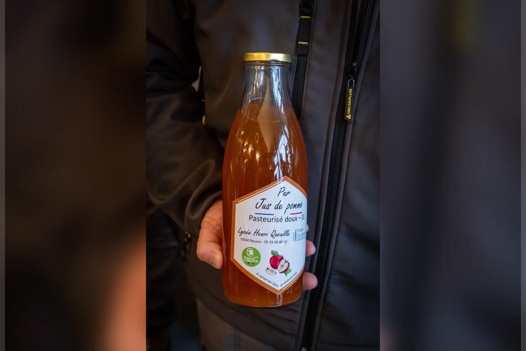 Jus de pomme pasteurisé 1L