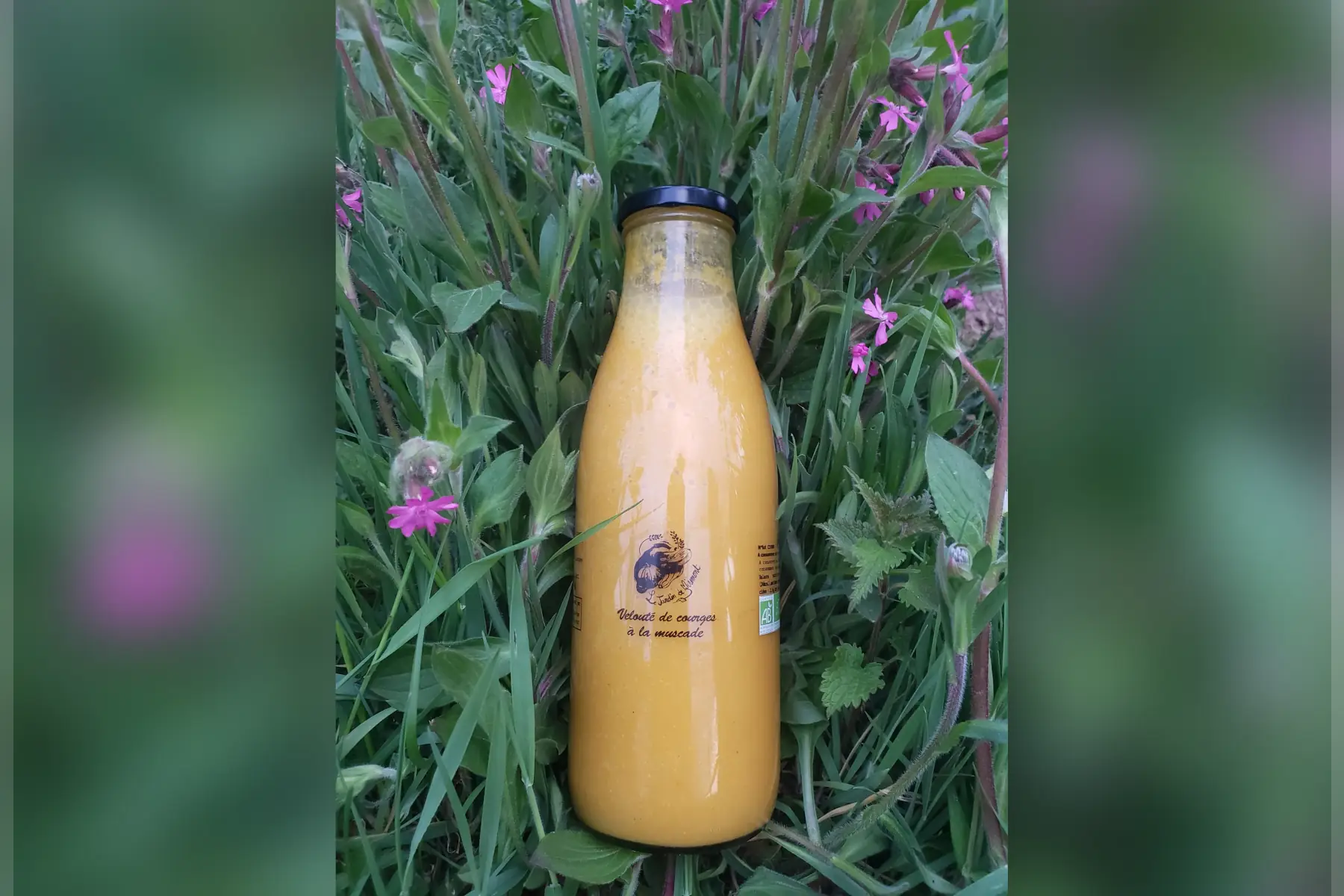 Soupe / velouté de courges à la muscade (750mL)
