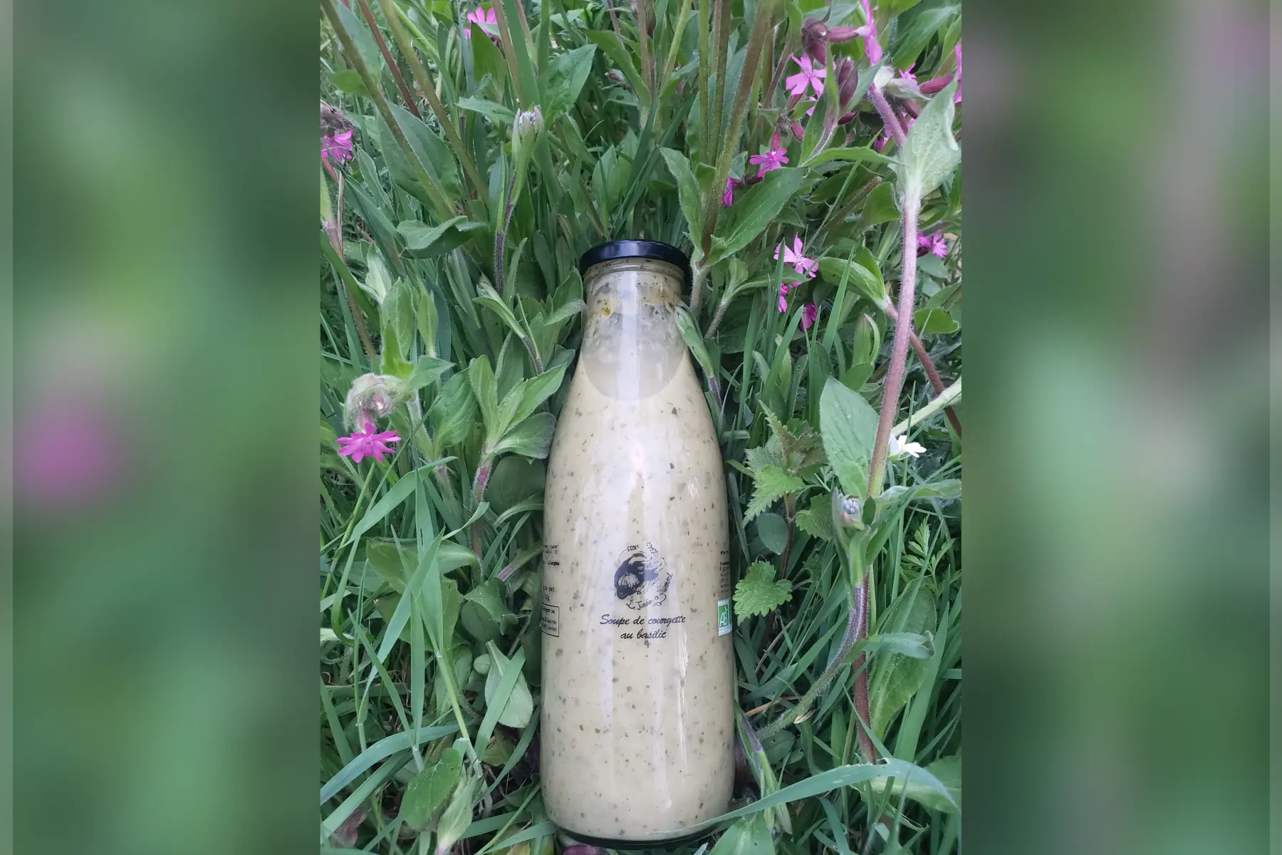 Soupe courgette / basilic (750 mL)