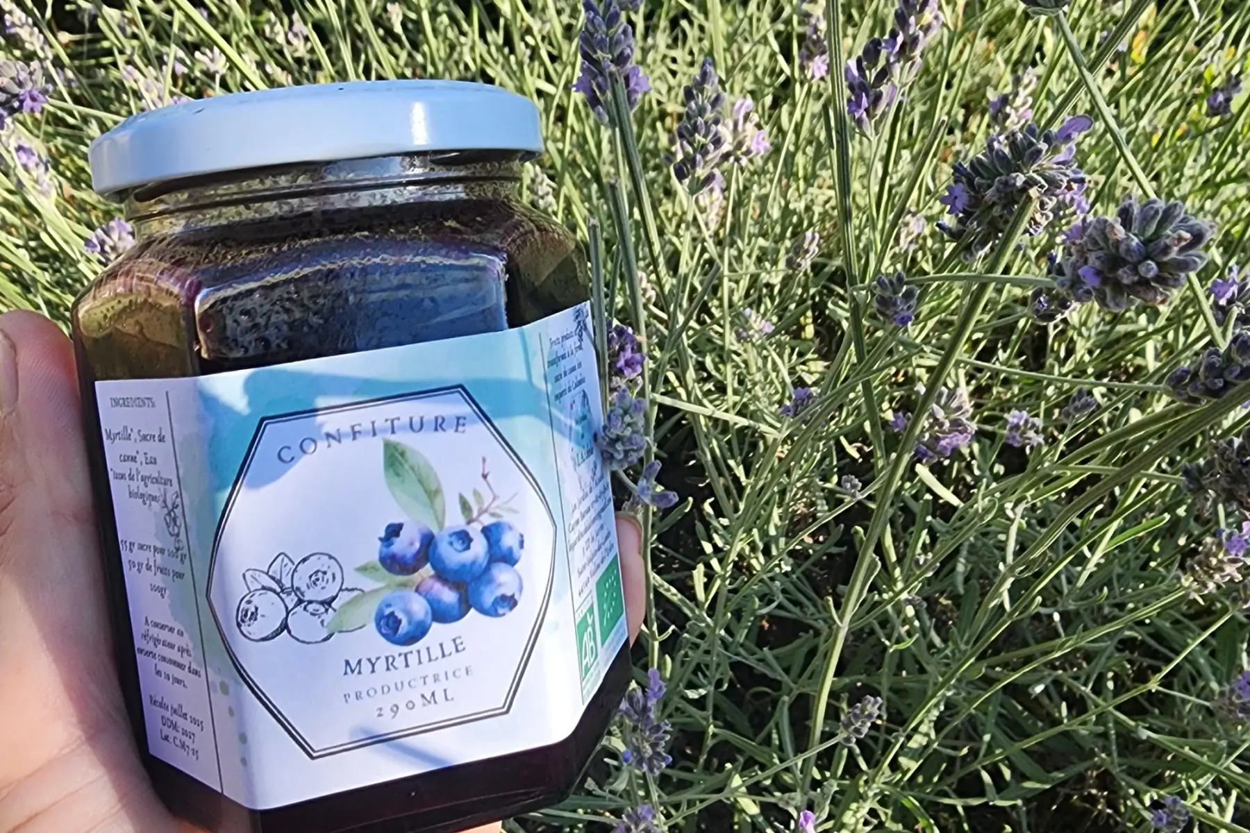 Confiture Myrtille 290 ml