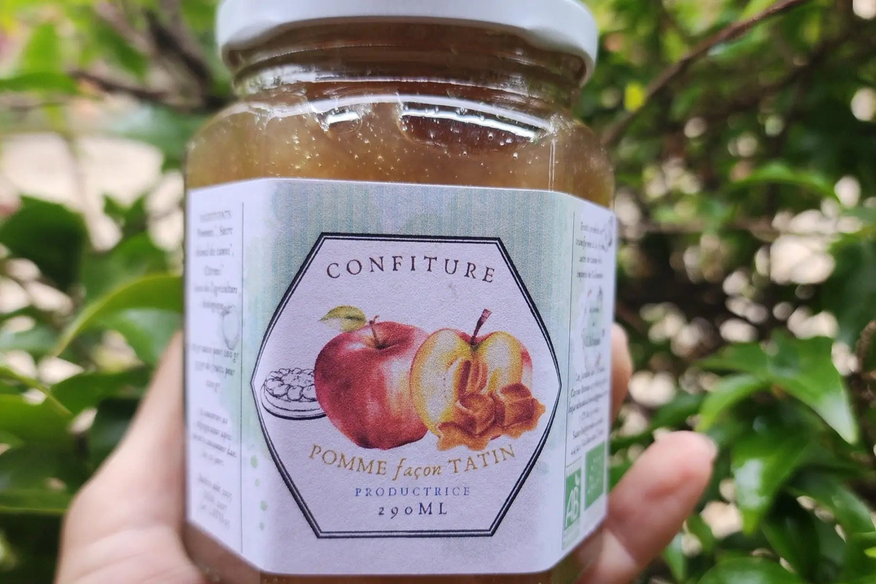 Confiture Pomme façon tatin