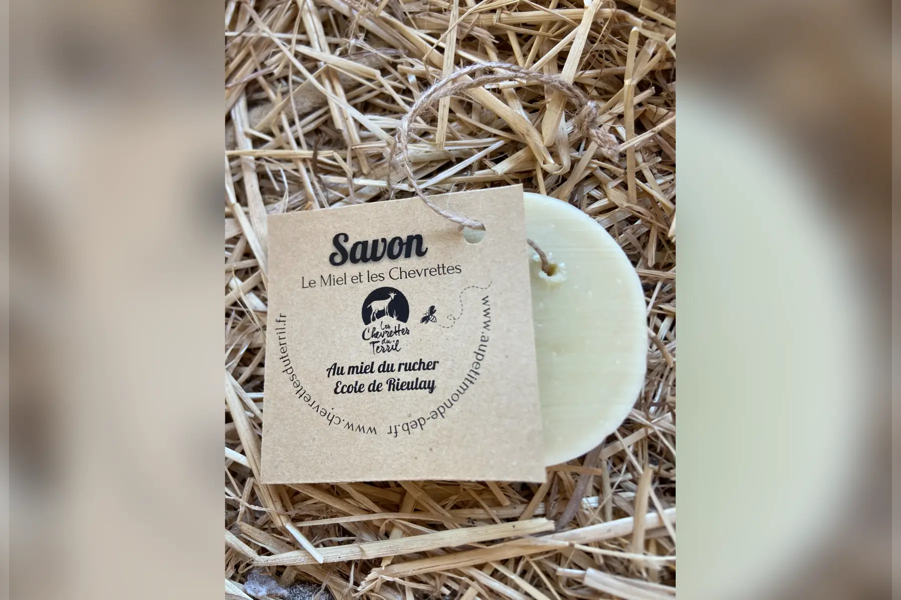 Savon "Le miel et les chevrettes"