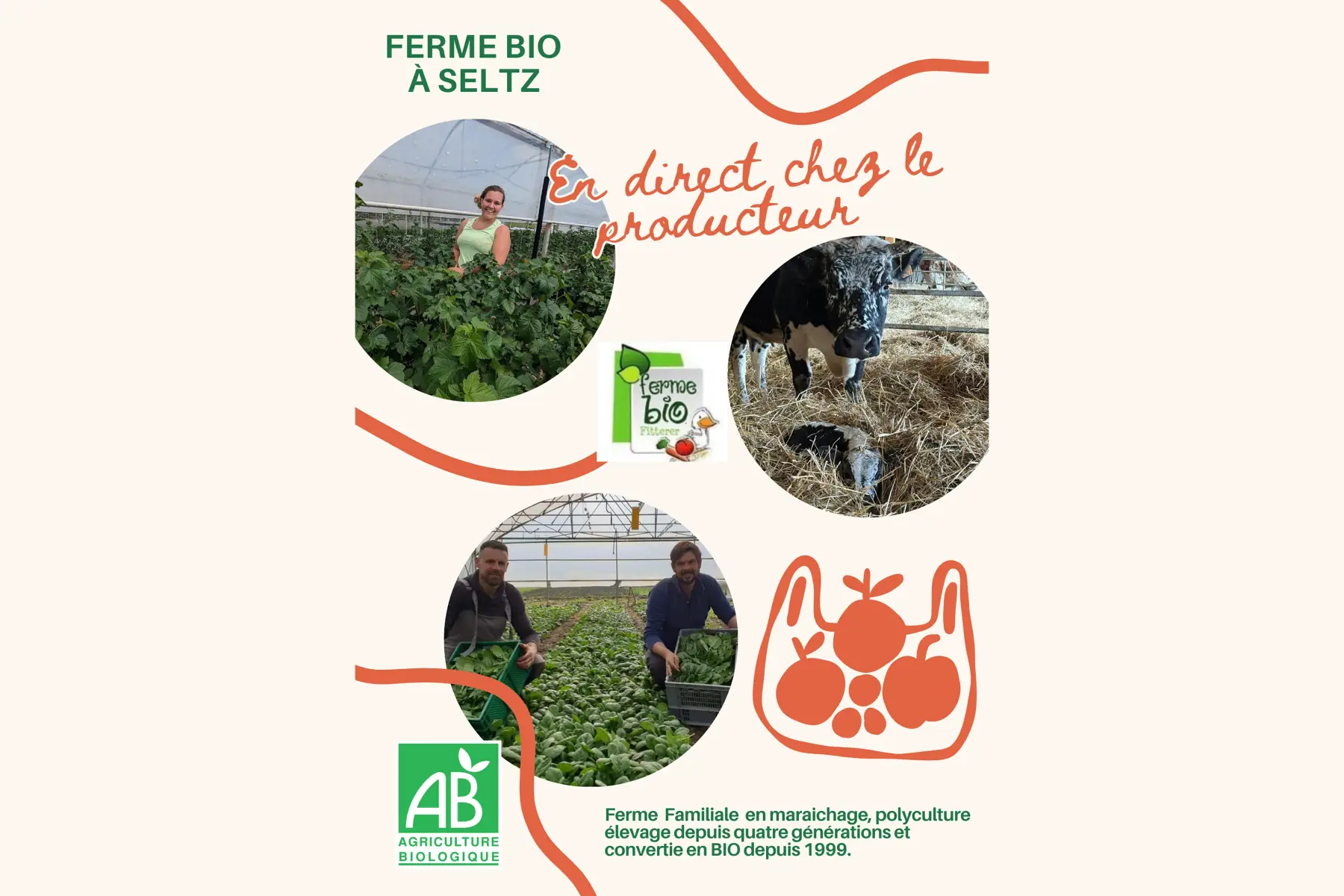 Panier mixte fruits et légumes 22€