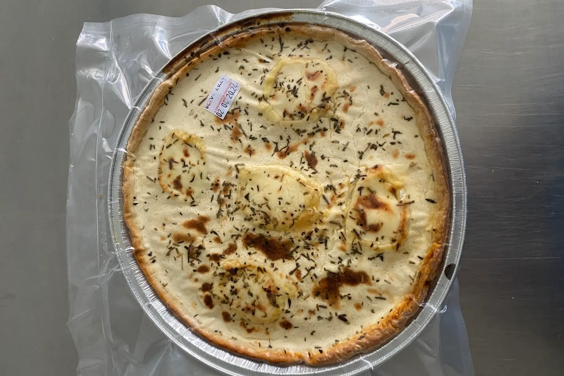 Tarte à la bûche affinée