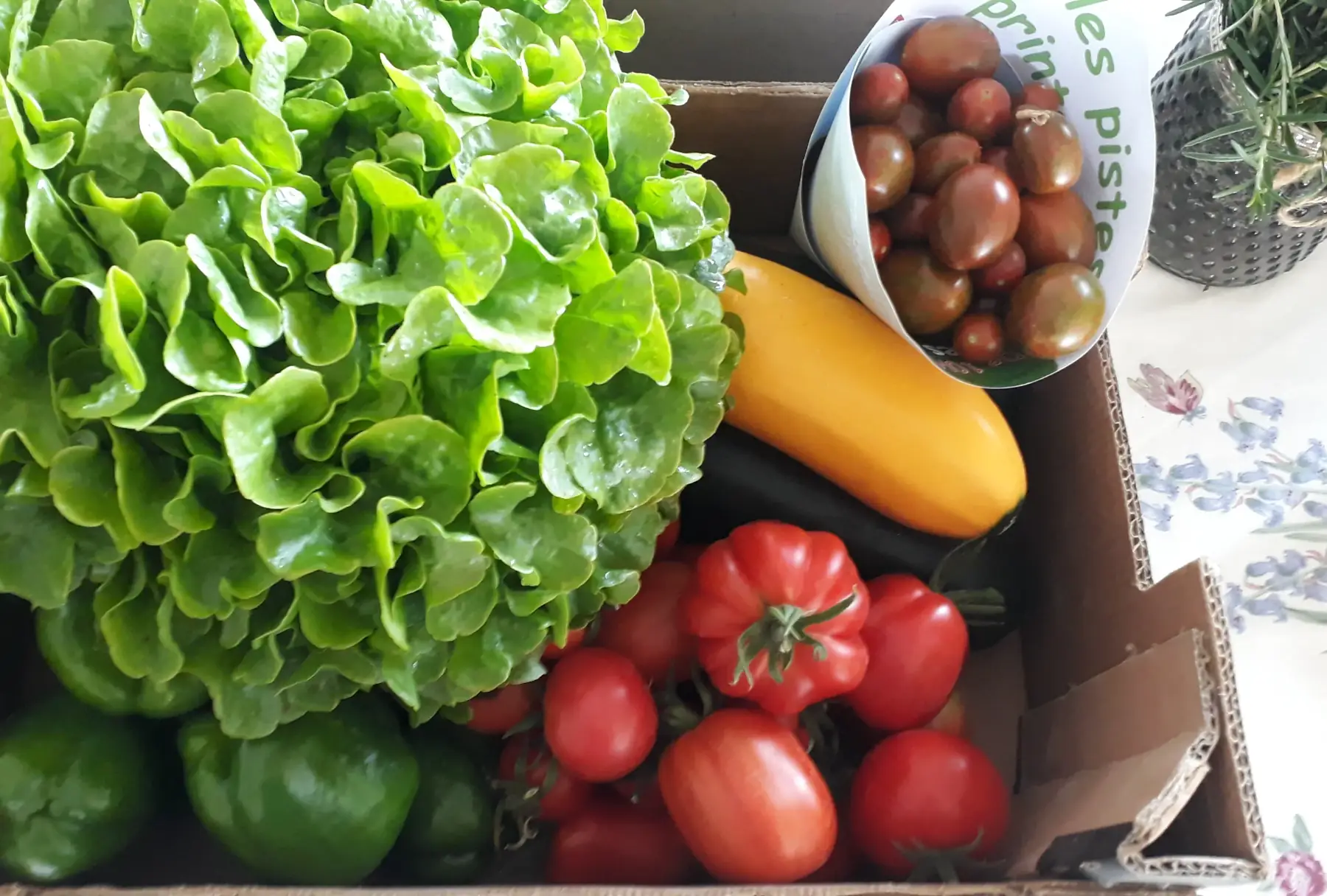 Panier de légumes de saison (4 à 5 parts)