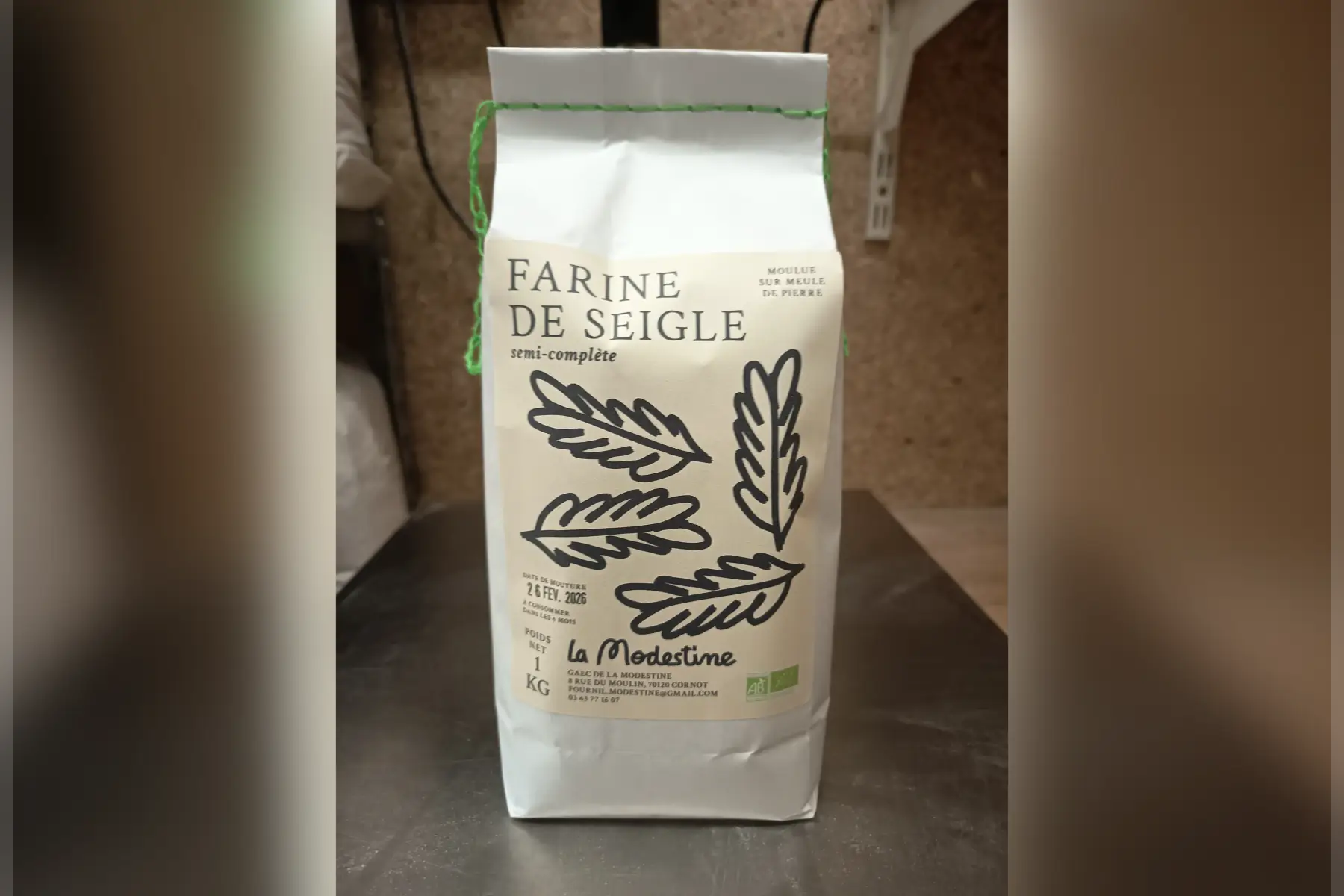 farine de seigle semi complète