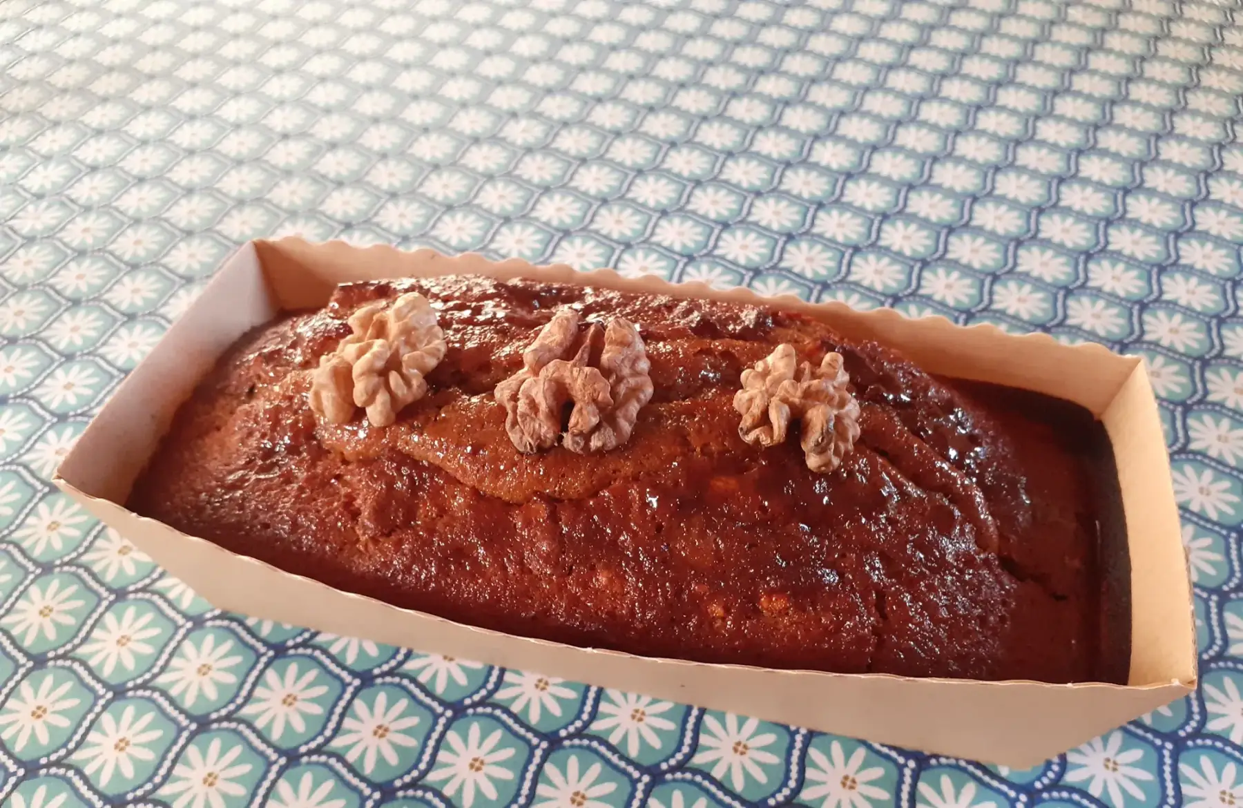 Pain d'épices aux noix BIO fait maison