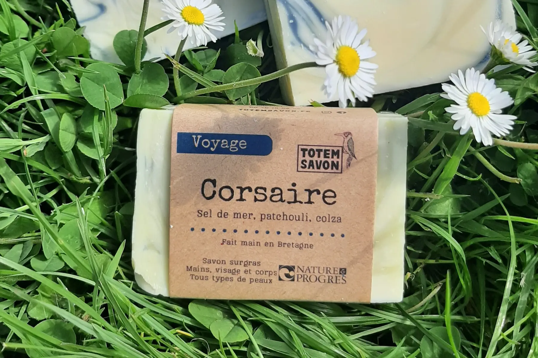 savon Corsaire, 100g, Nature et Progrès