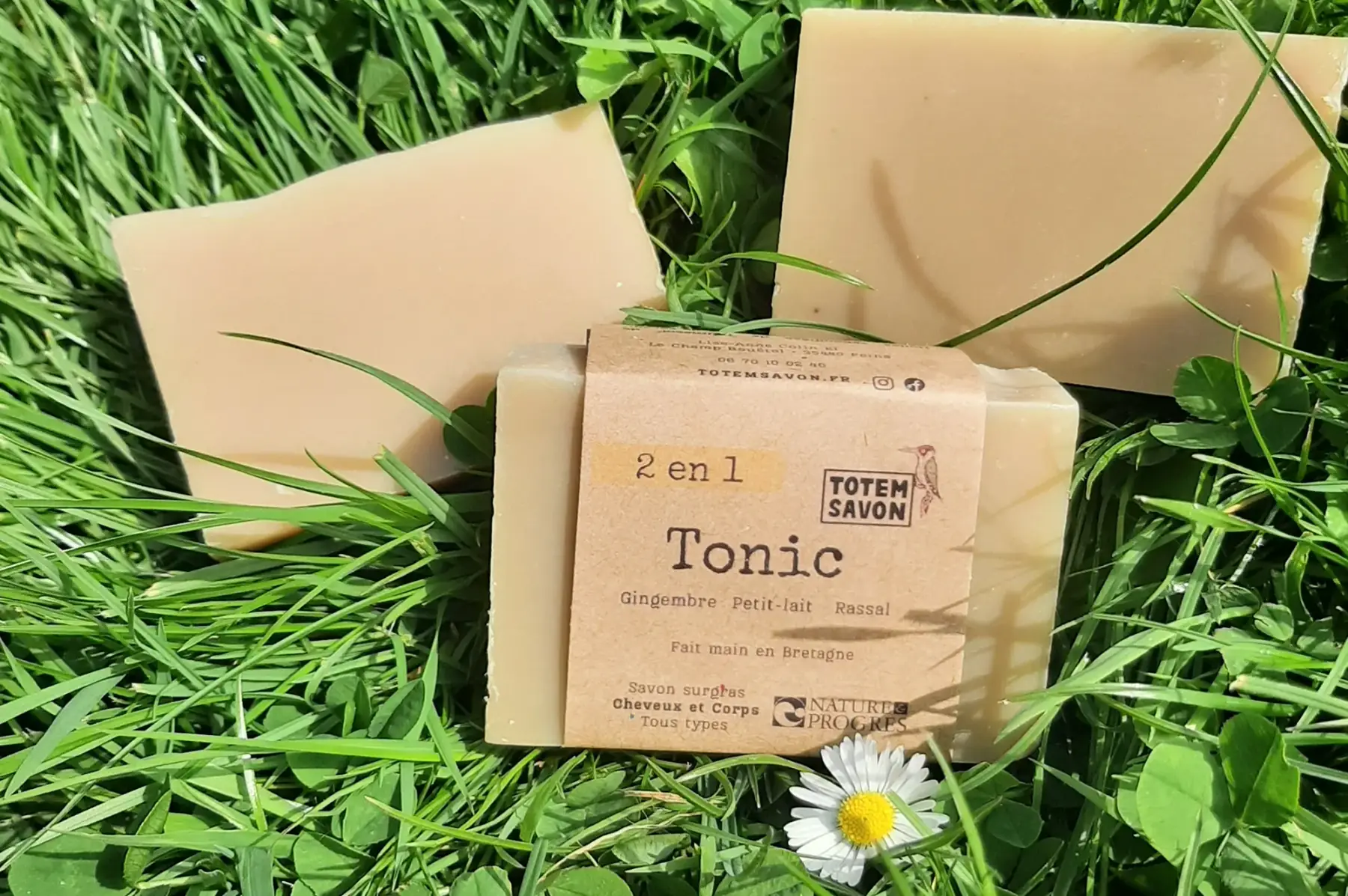 savon Tonic, 100g, Nature et Progrès