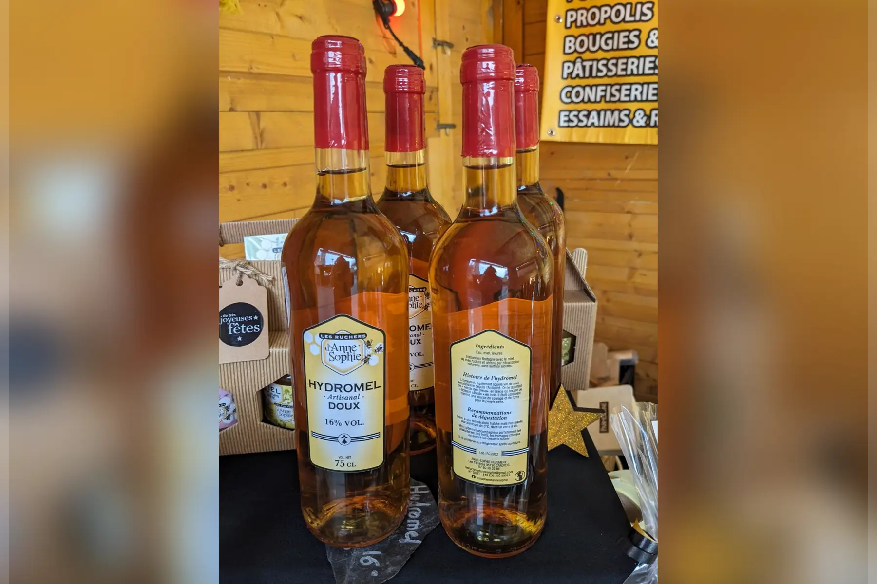 Hydromel, 16°, sans sulfites