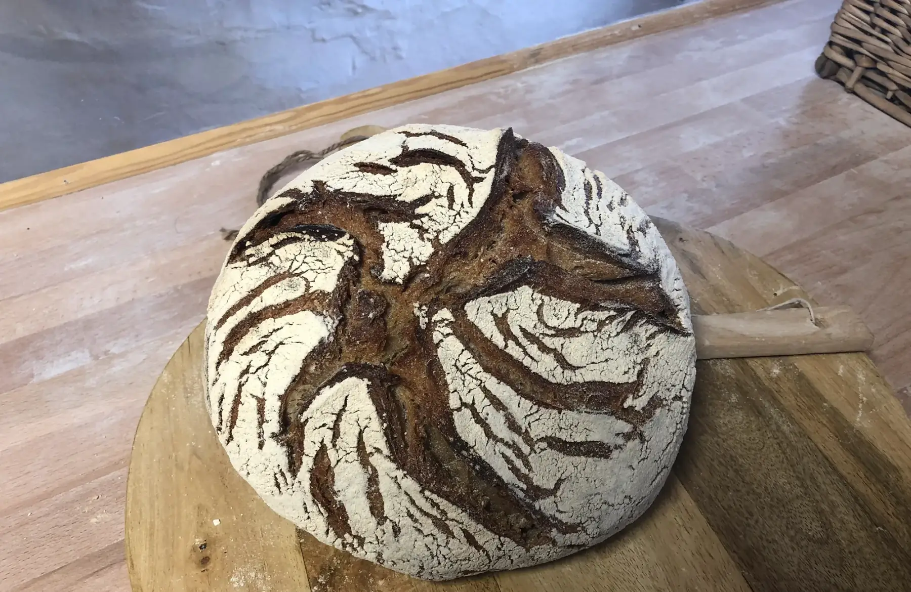 Pain de campagne bio
