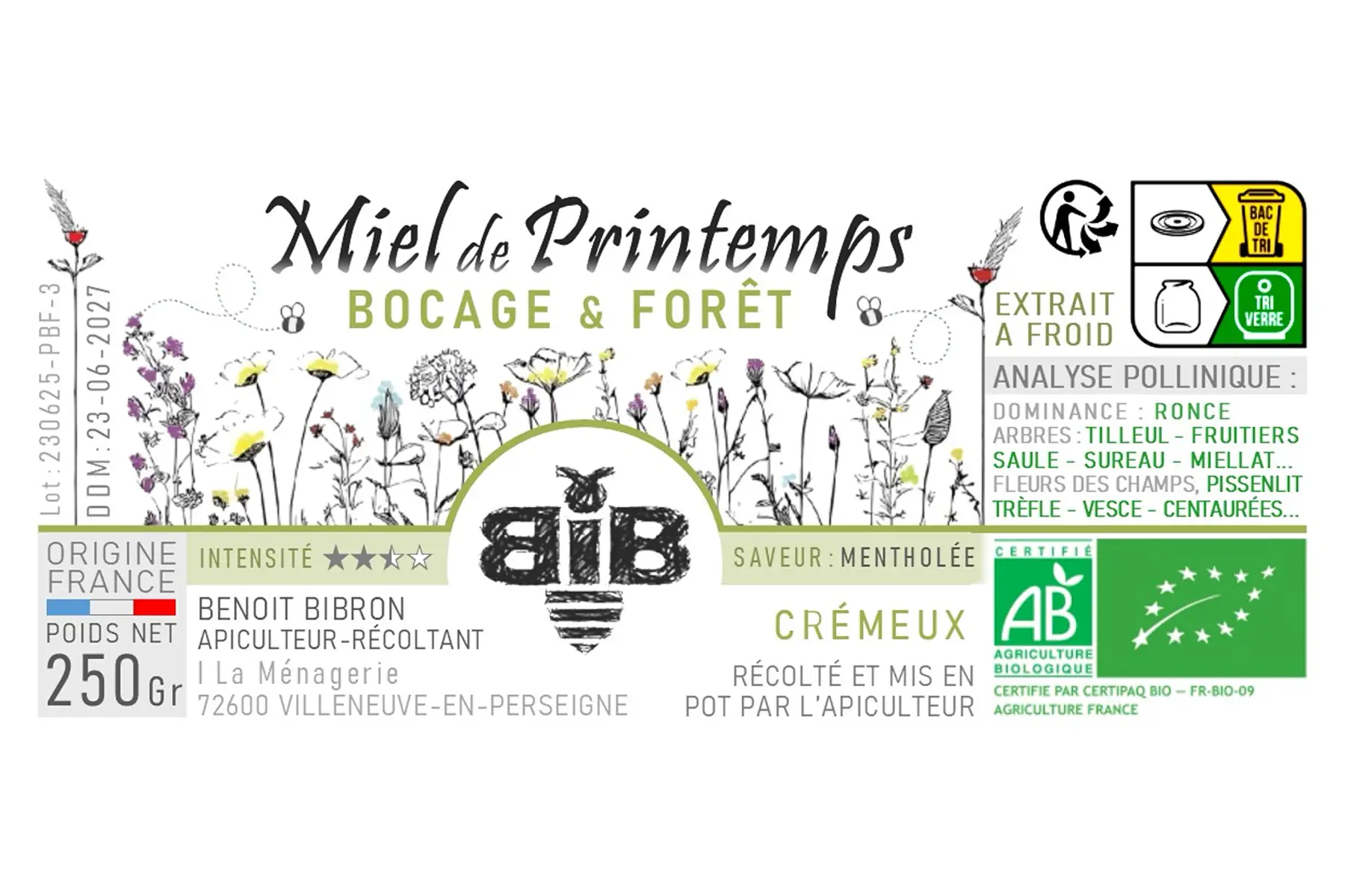 Miel de Printemps - Bocage & Forêt