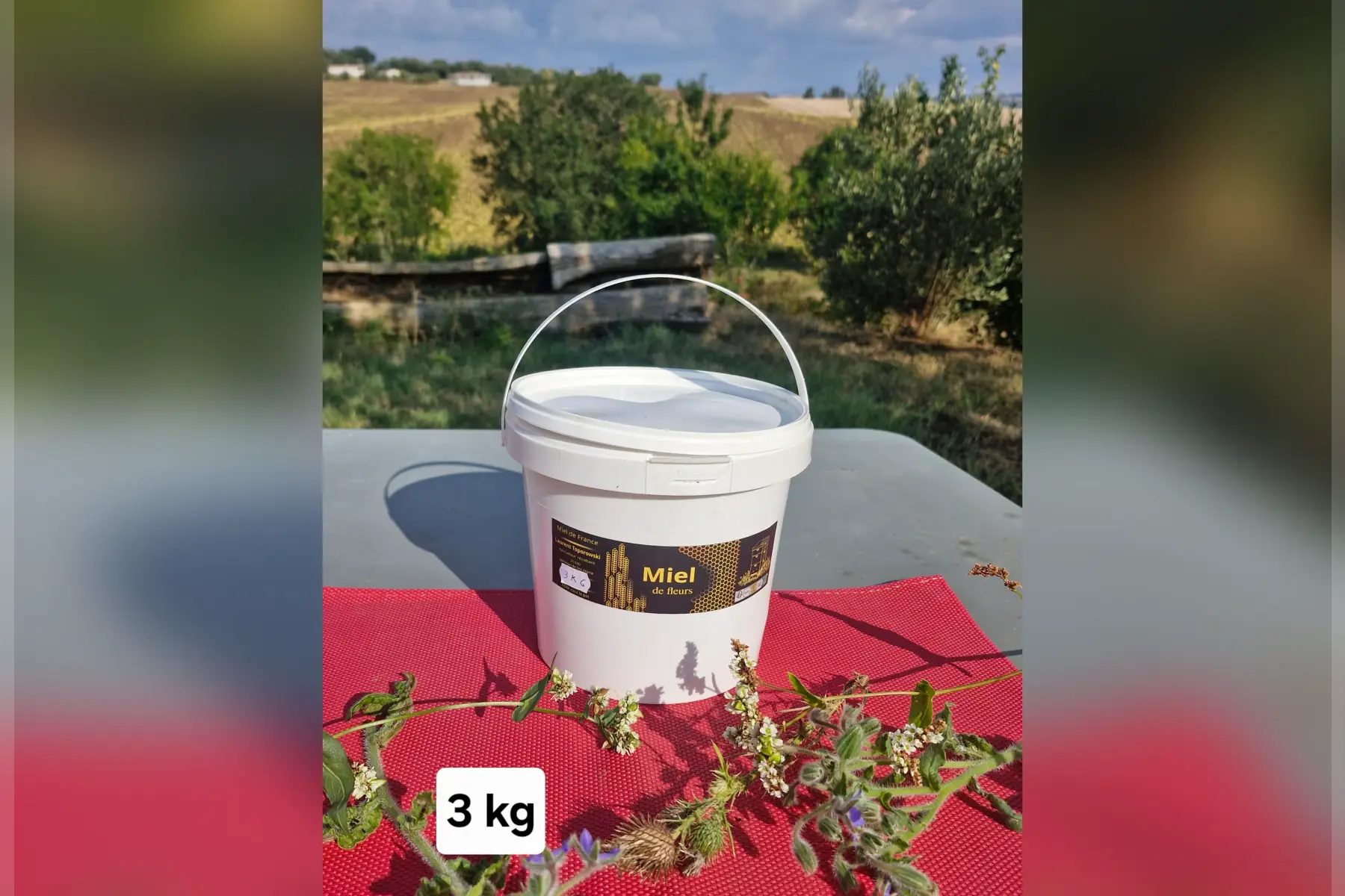 seau miel d été 3kg