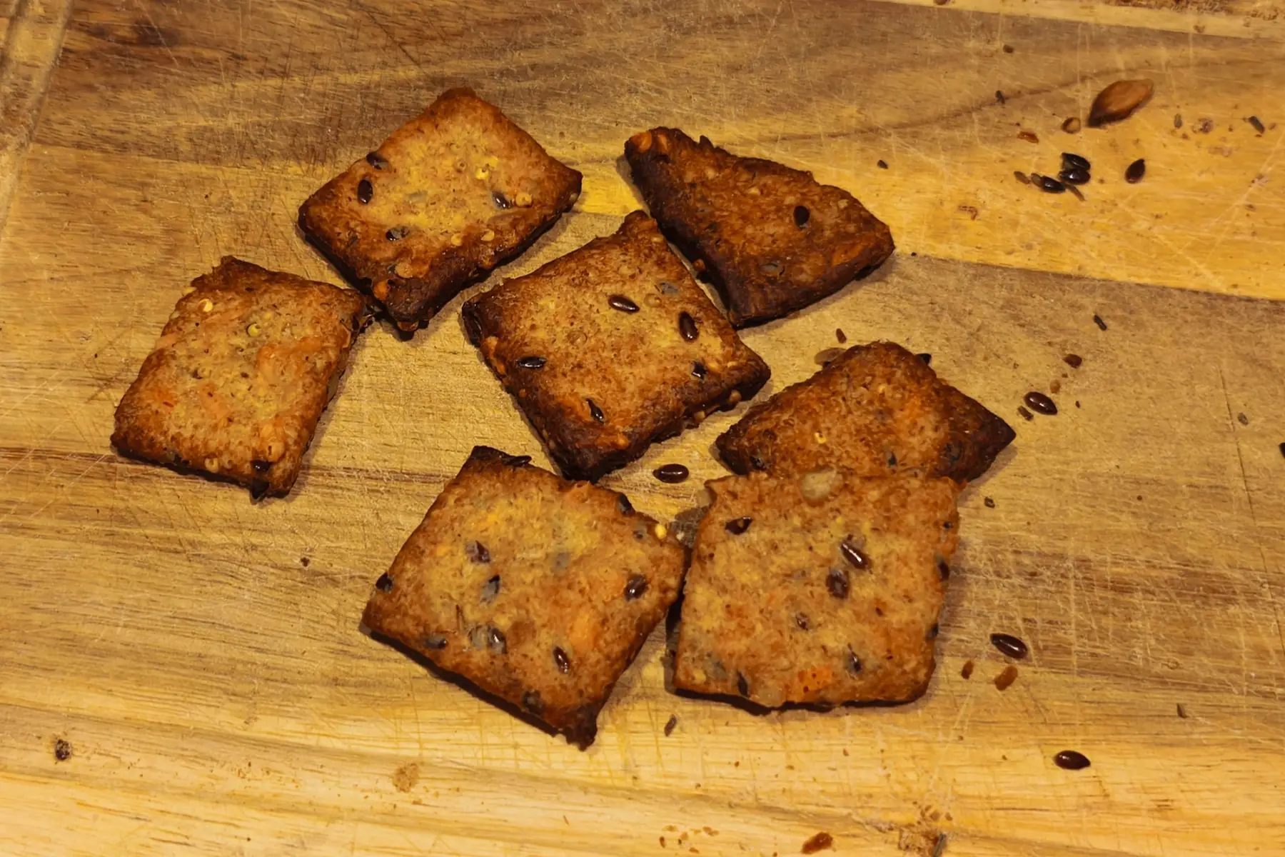 Crackers au levain