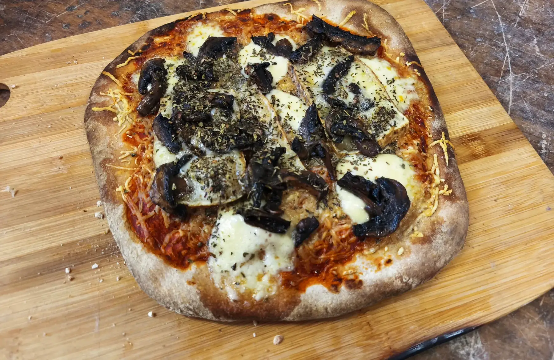 Pizza au levain