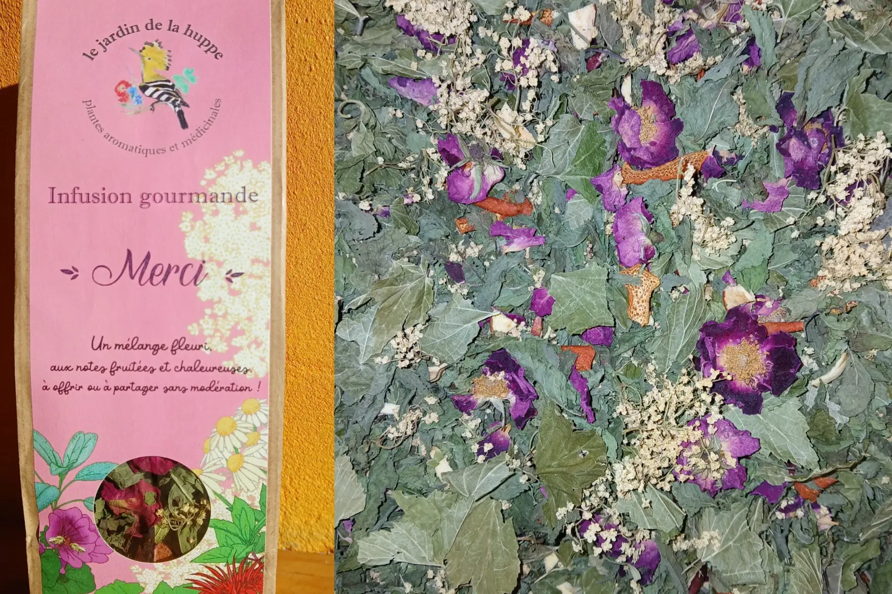 Infusion gourmande Merci !