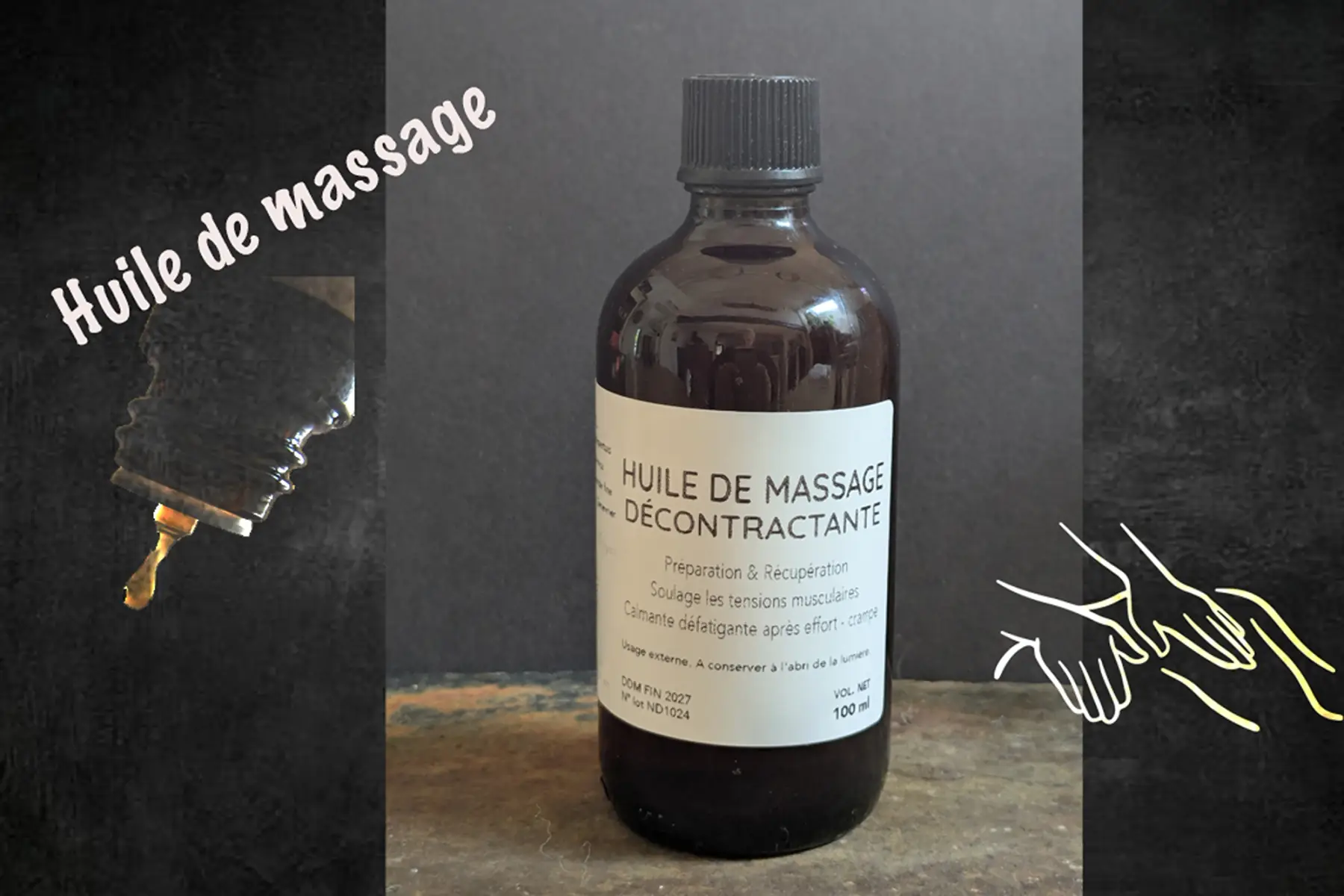 Huile Massage Décontractante