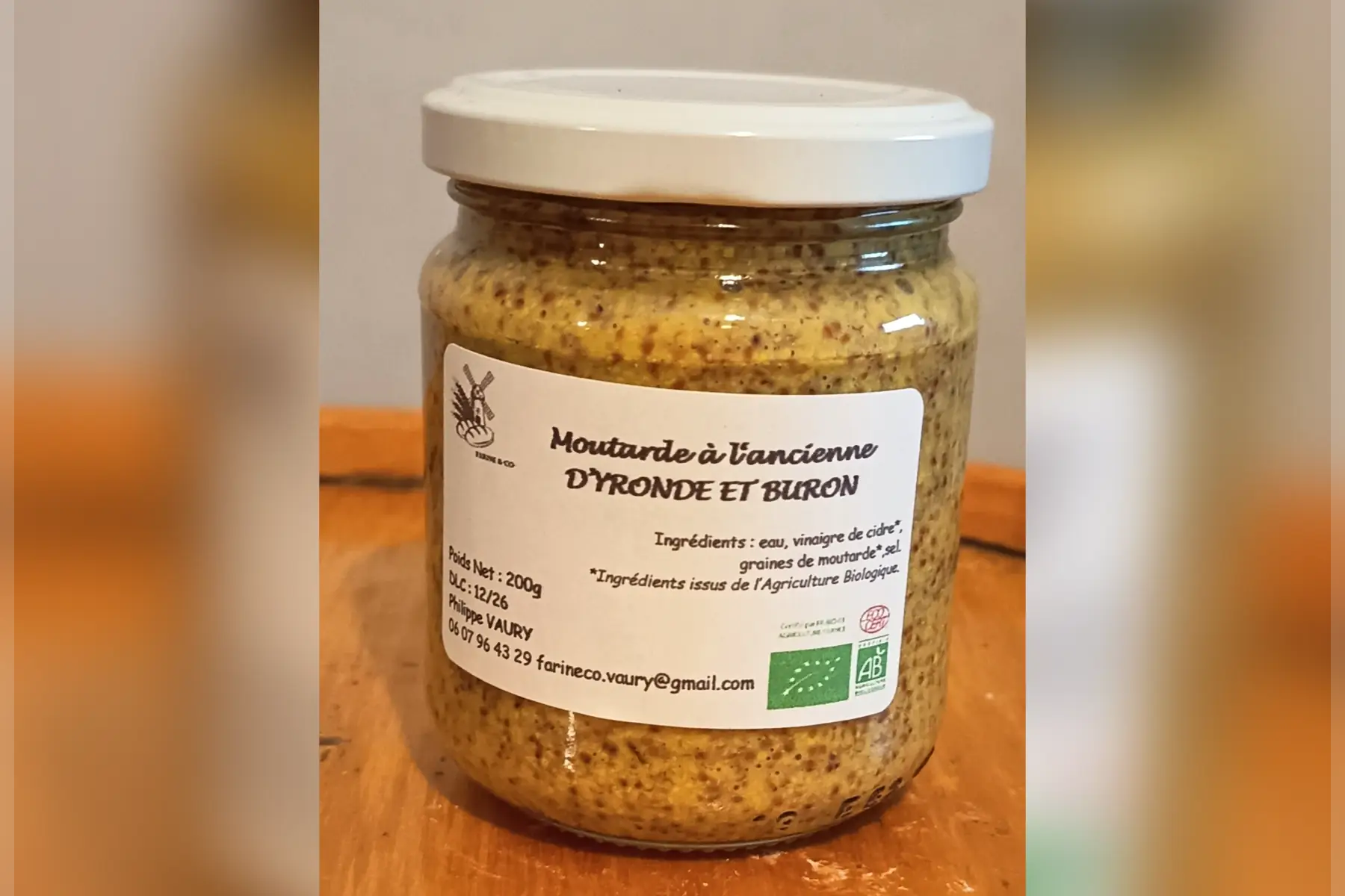 Moutarde à l'ancienne