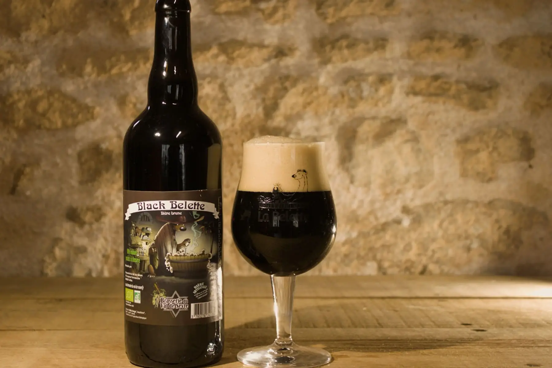 Black Belette bio (brune) 7%