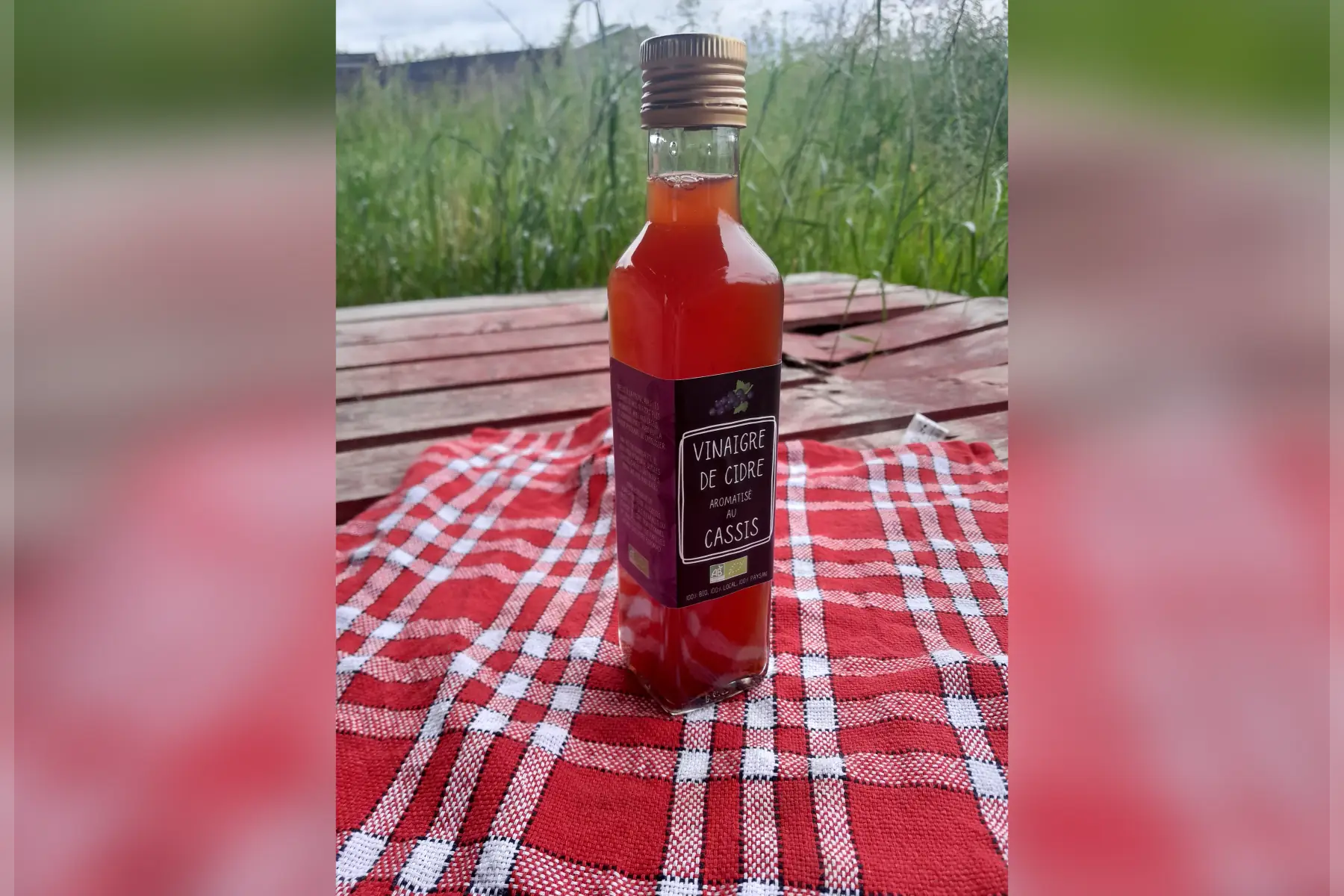 vinaigre au cassis