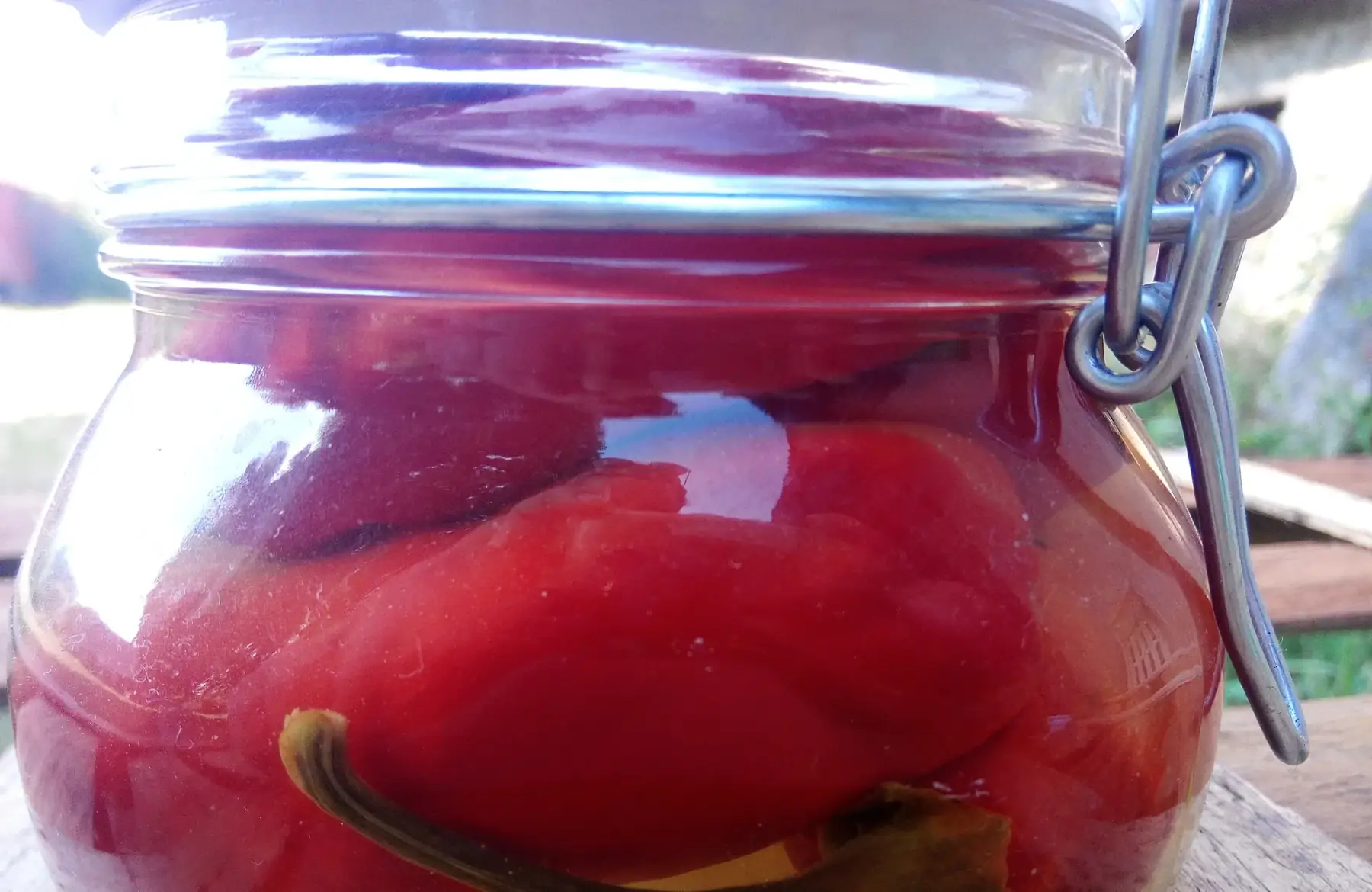 Piments de Bresse suri