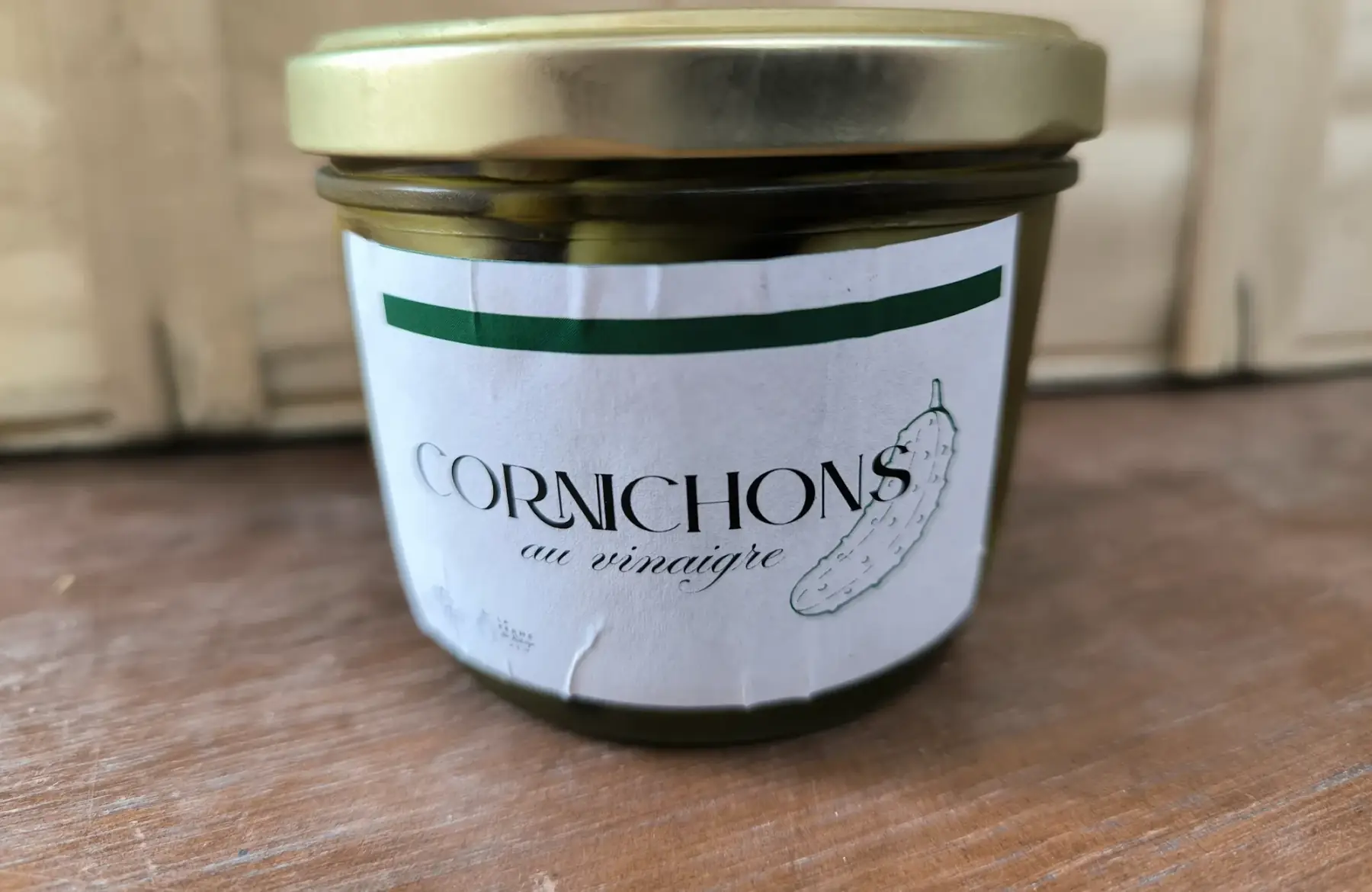 Cornichons vinaigre - petit pot