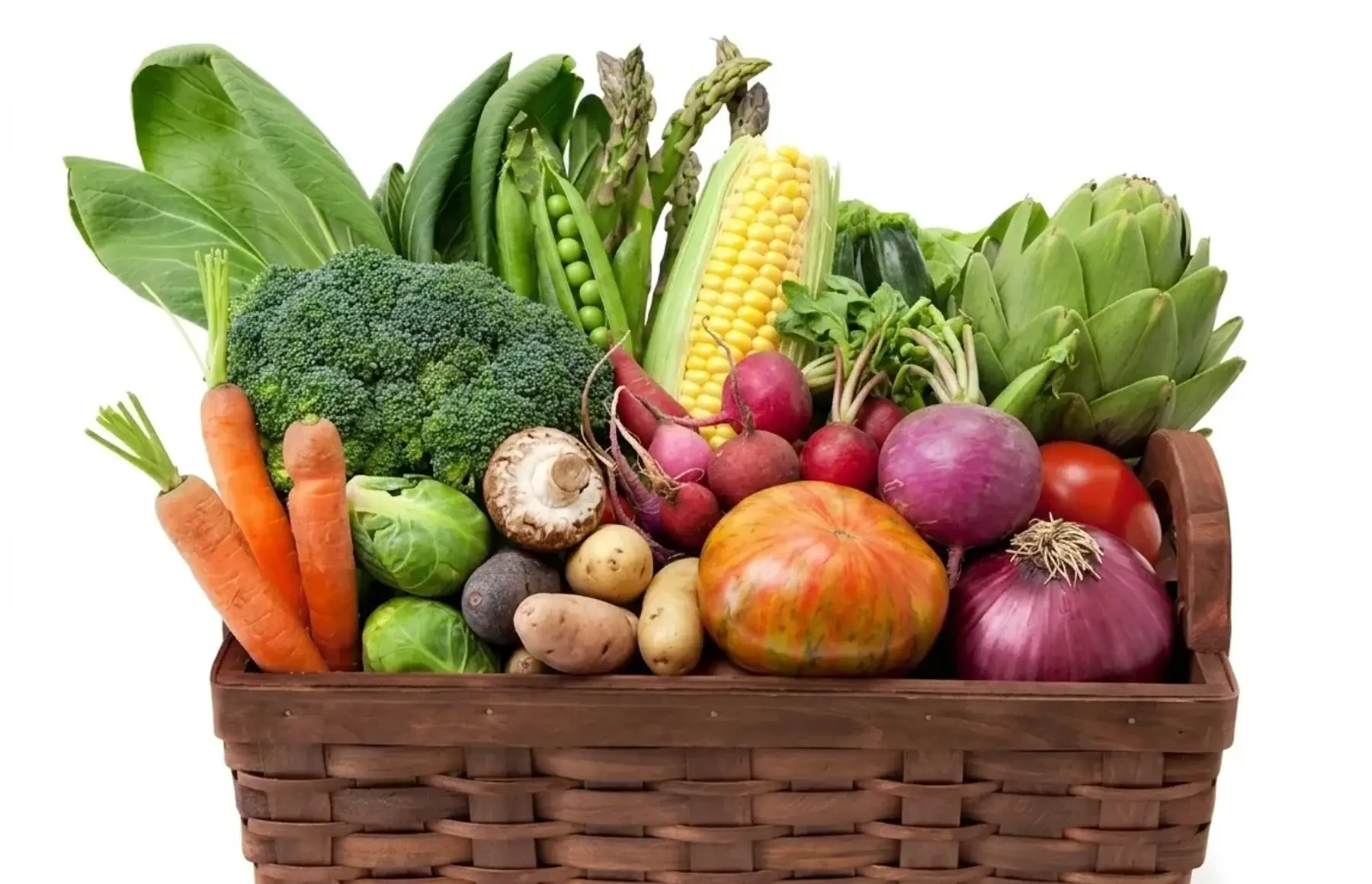 Un panier de légumes (M - Moyen)