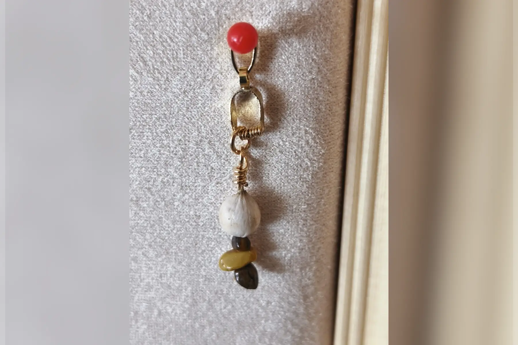 Pendentif pierre d’oeil du tigre